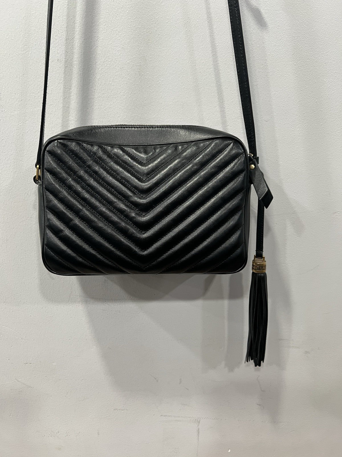 YSL Saint Laurant Black/Gold With Authenticity Retail $1790