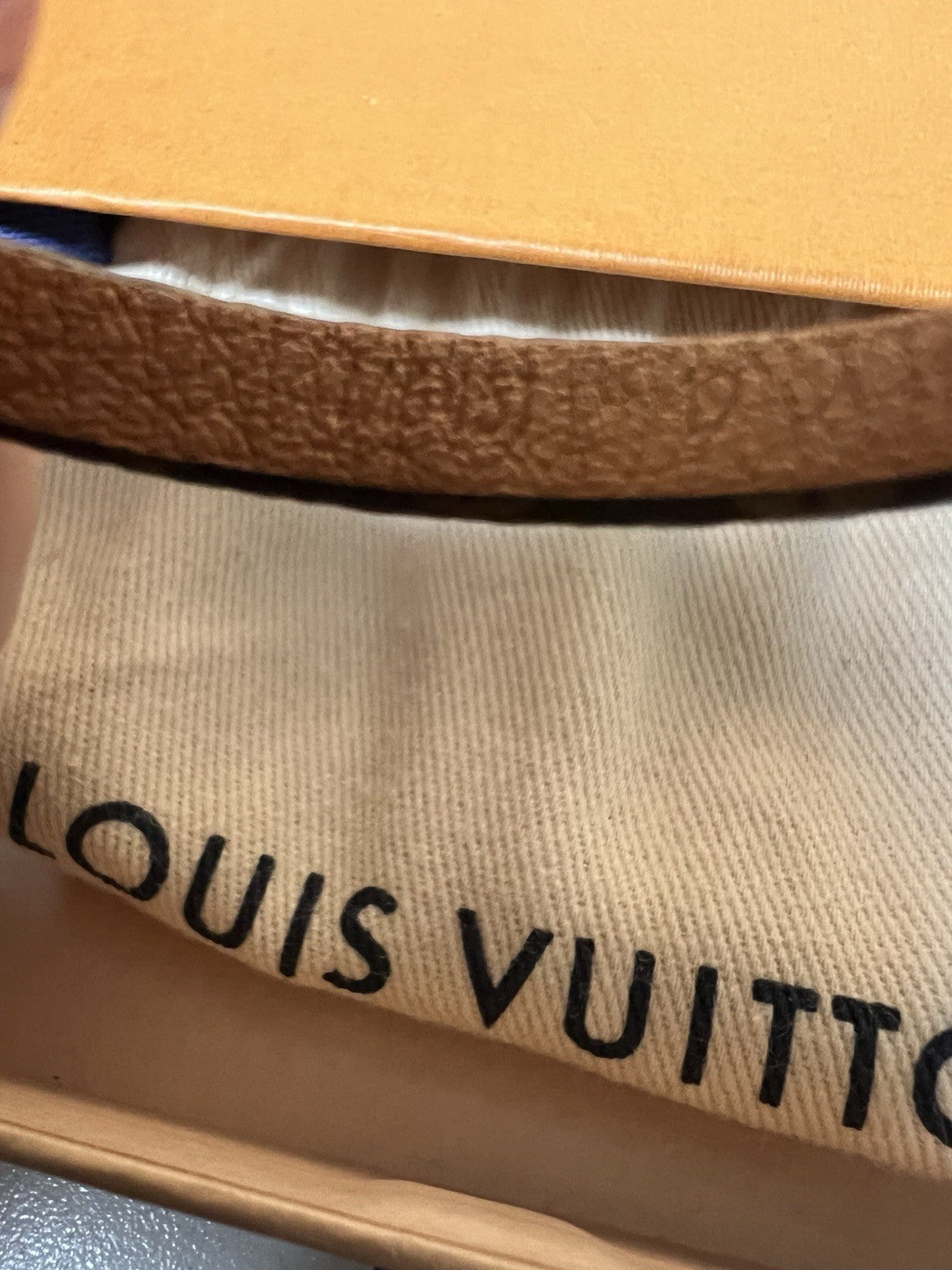Louis Vuitton Crazy In Lock Charm Bracelet NIB Retail $440 Size 19 M 7.5”