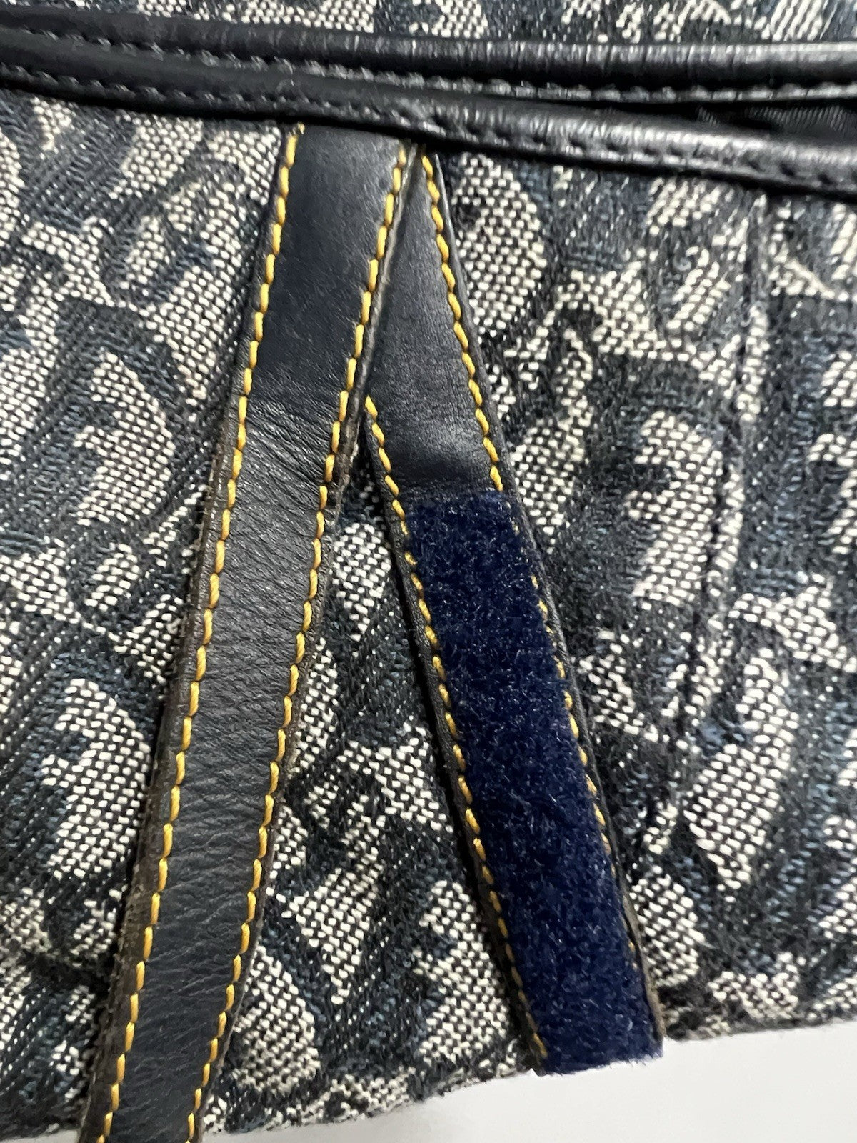 Christian Dior Vintage Saddle Diorissimo Bag