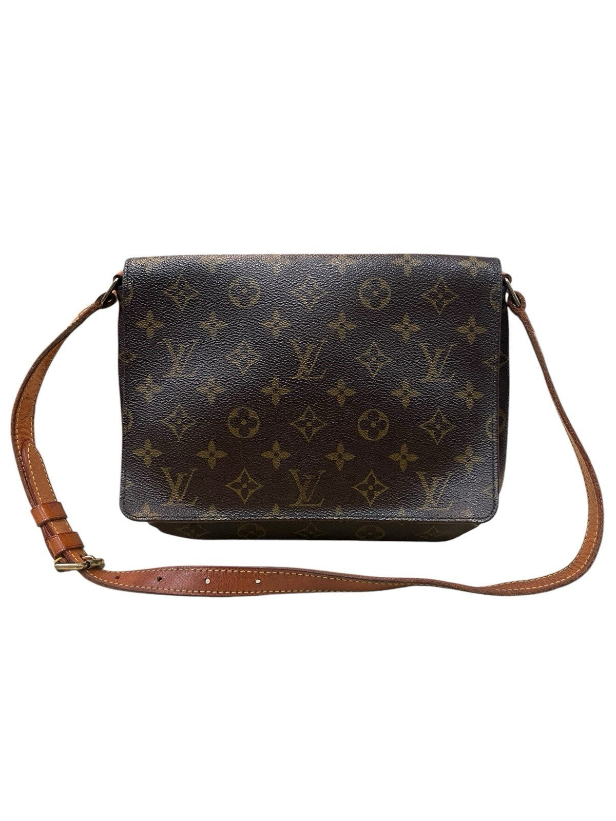 Louis Vuitton Monogram Musette Shoulder Bag With Authenticity