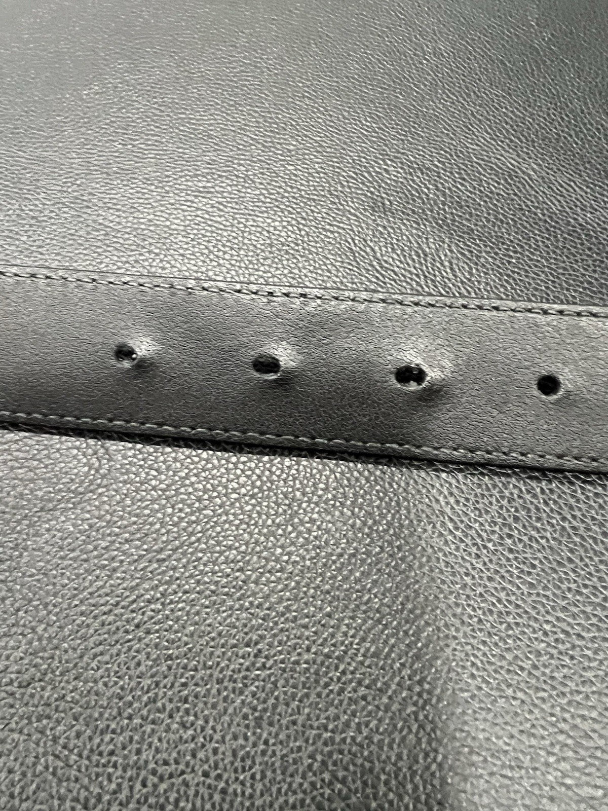 Gucci Marmont Antiqued Buckle Black Leather Belt Sizwe 95/38"