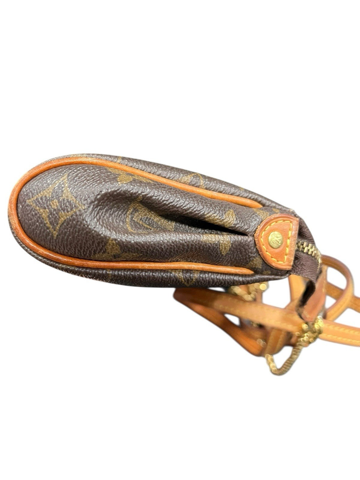 Louis Vuitton Eva Crossbody Brown Canvas Coated Monogram With Authenticity