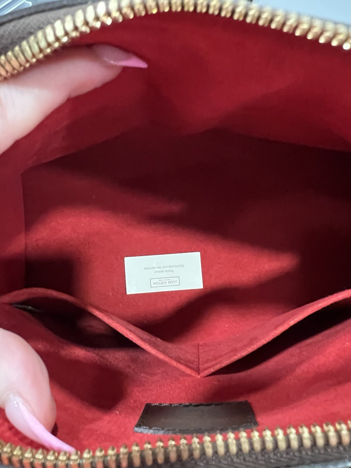 Louis Vuitton Damier EbeneTrevi PM W/Certificate Of Authenticity