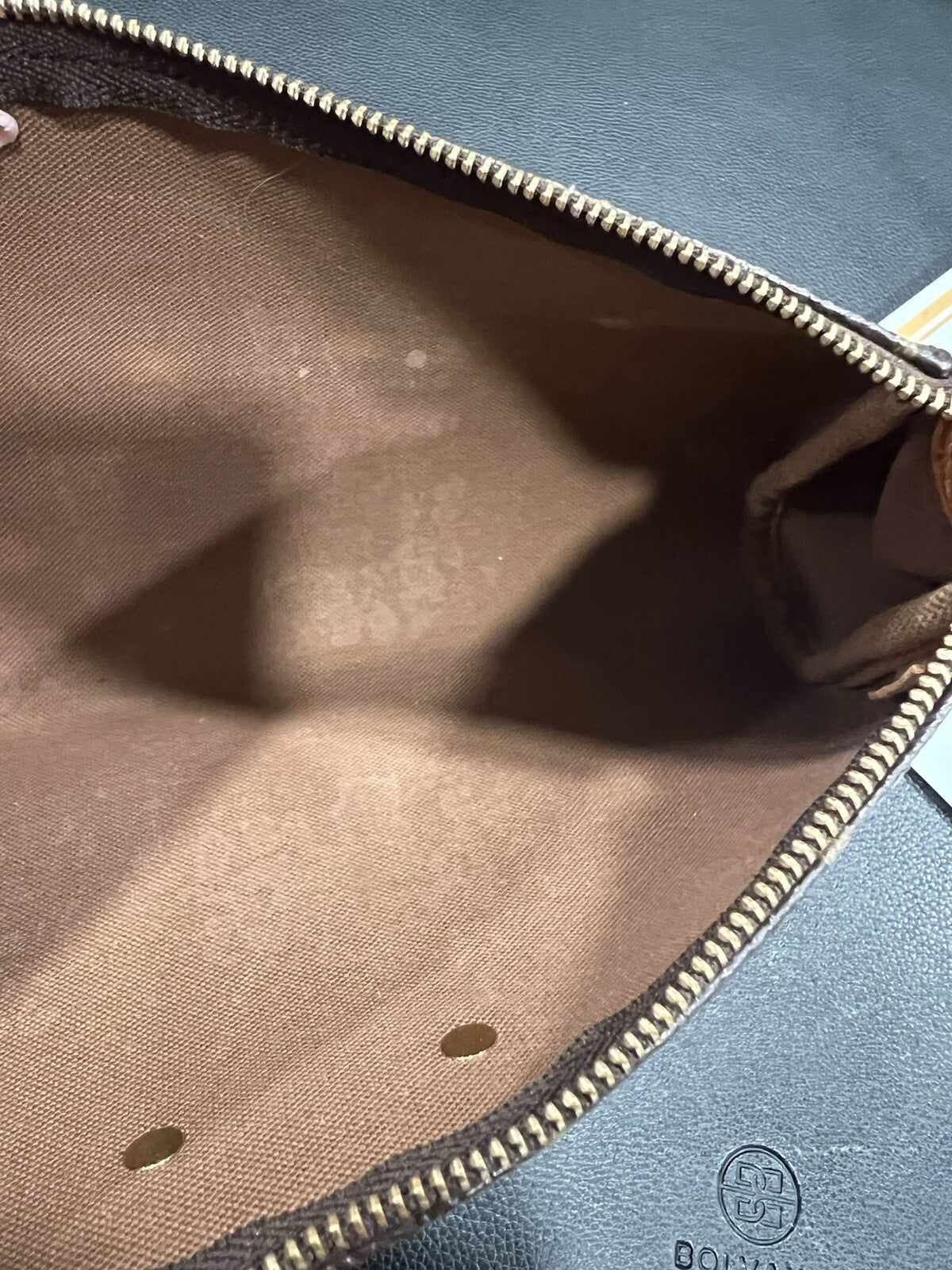 Louis Vuitton Monogram Eva Clutch Bag W/Certificate (Current Retail $1850)