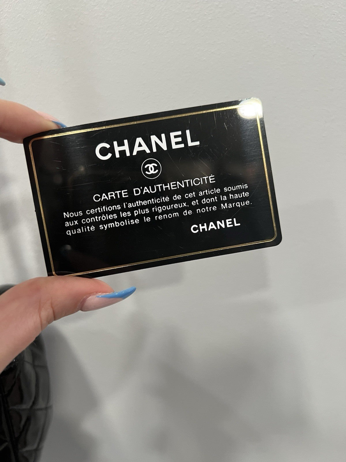 Chanel Patent Mini Rectangular Classic Single Flap Black SHW