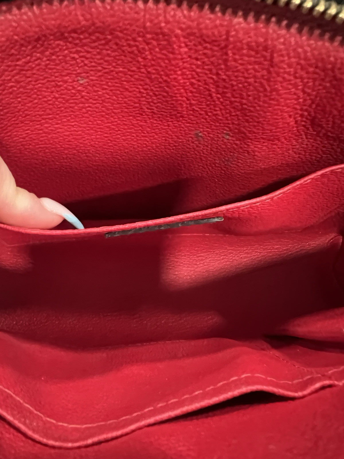 Louis Vuitton Damier Ebene GM Cosmetic Pouch