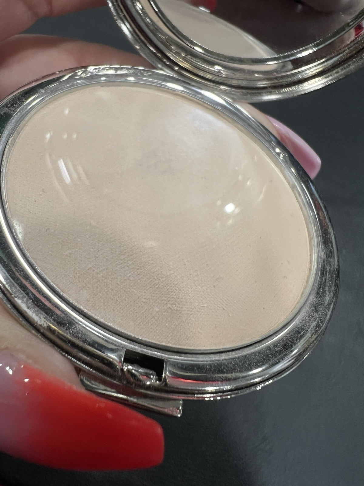 Judith Leiber Pave Crystal Art Deco Powder Compact (NWOB)