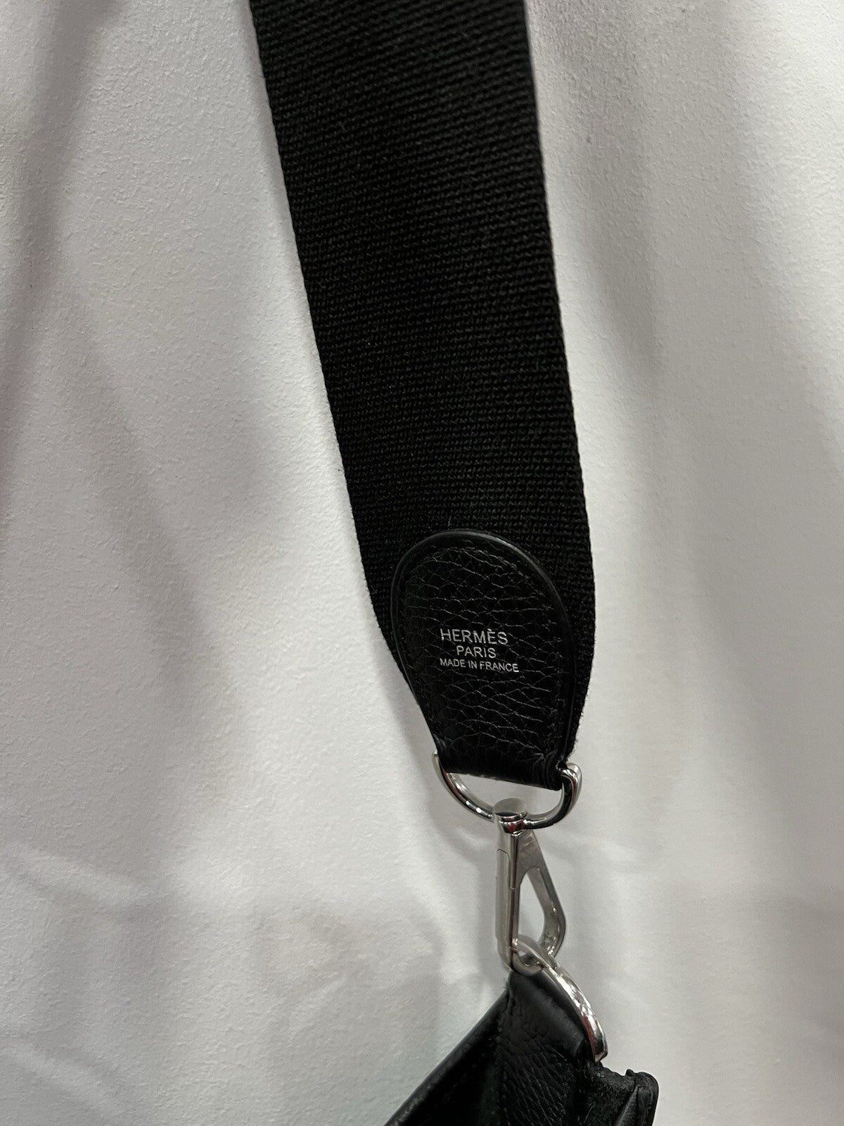 Hermes Black Evelyn Clemence PM Bag With Certificate Of Authenticity 2021