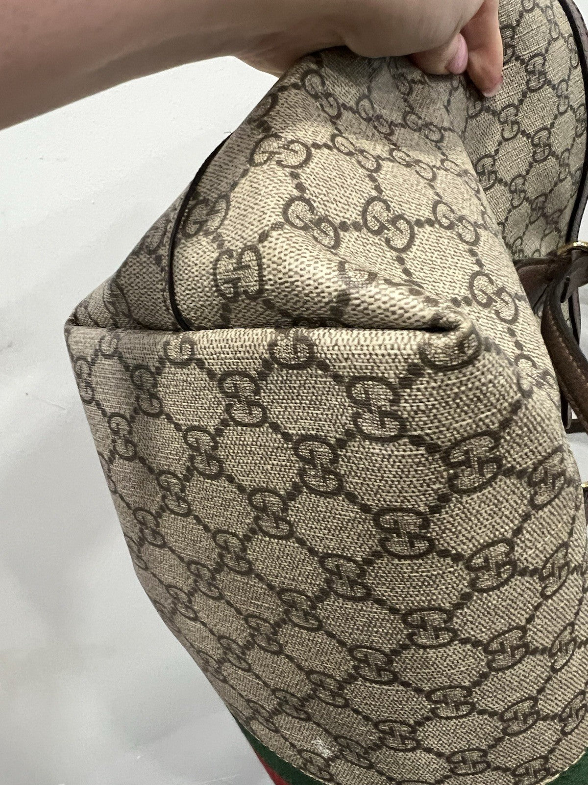 Gucci Ophidia Medium Tote Bag With Authenticty Retail $1820