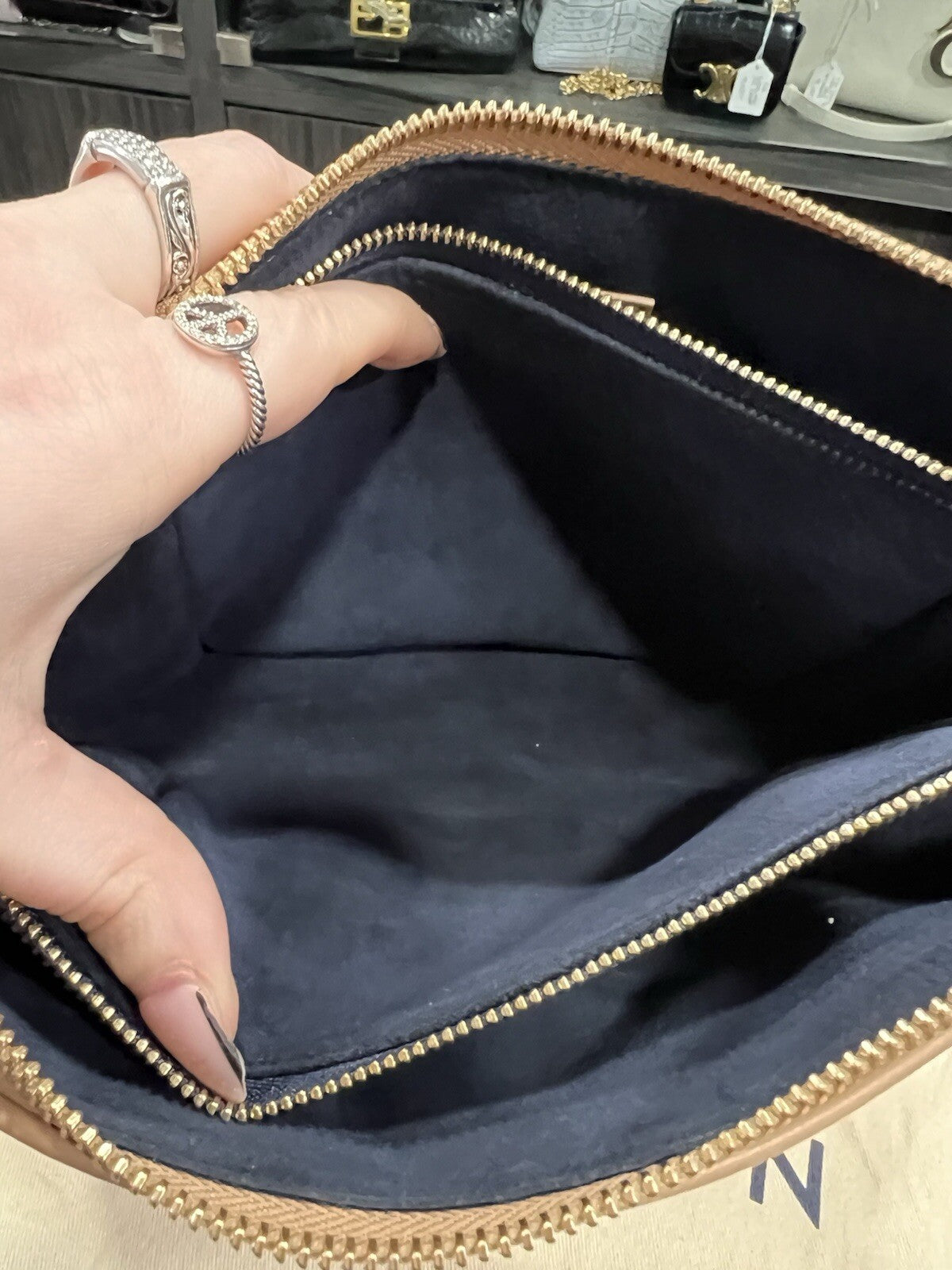 Louis Vuitton Camel Coussin PM W/Duster