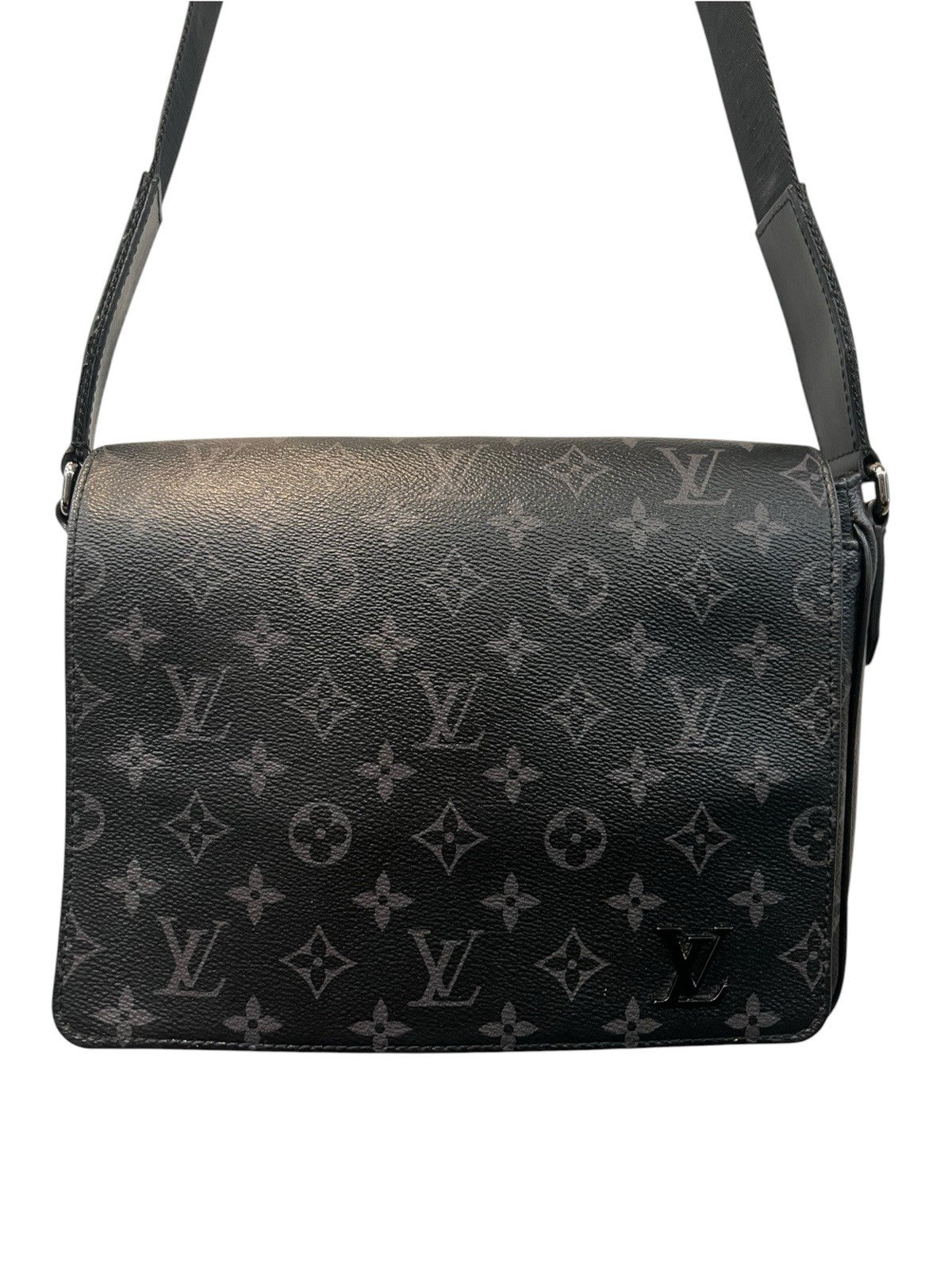 Louis Vuitton Monogram Eclipse District PM Messenger W/Authenticity