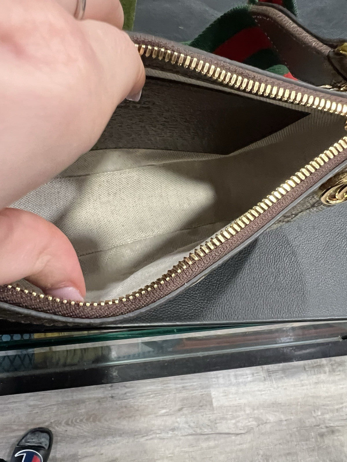 Gucci Ophidia Small Shoulder Bag Box Duster & Authenticity