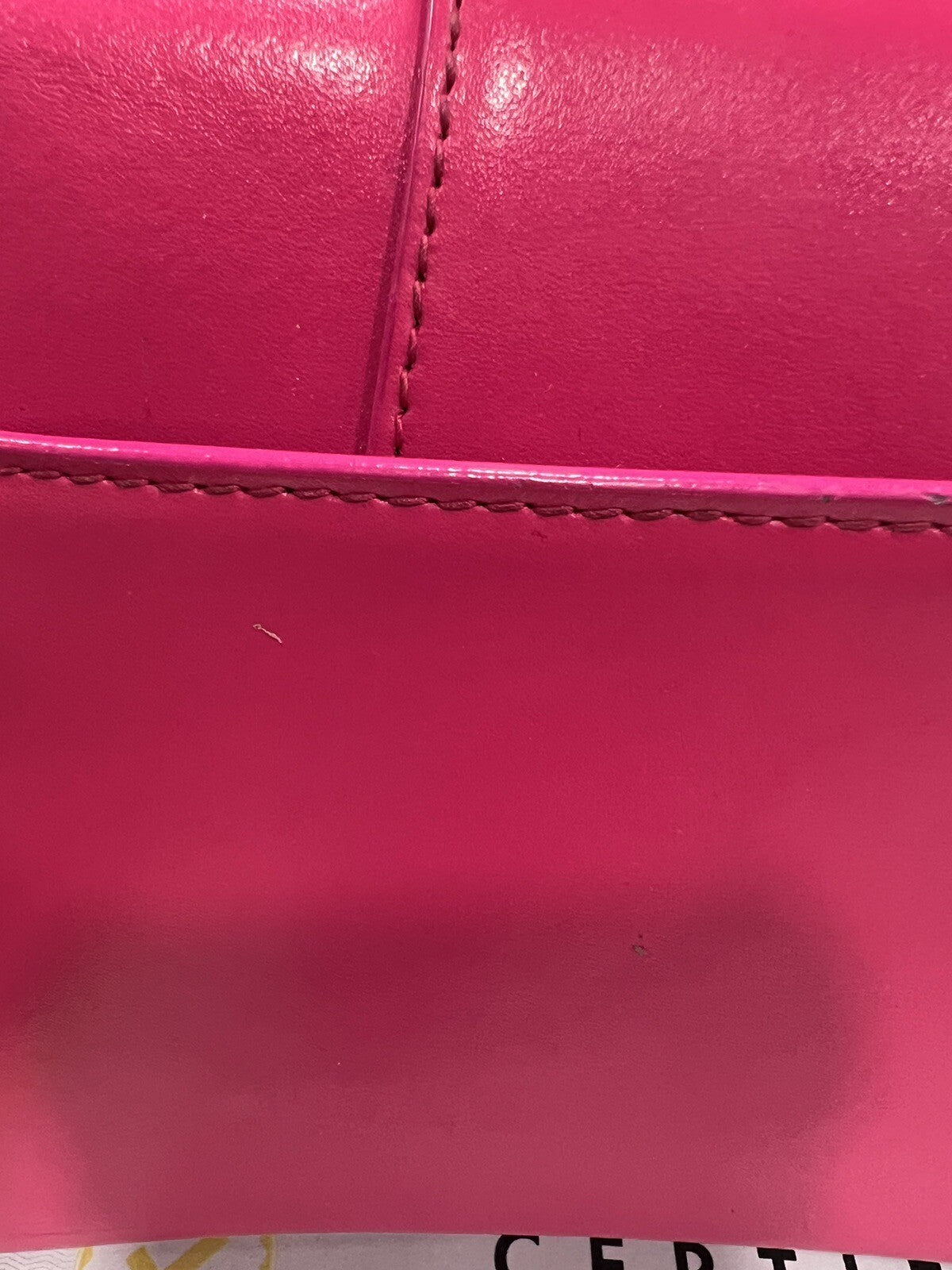 Balenciaga Hot Pink/Silver Small Hourglass Bag