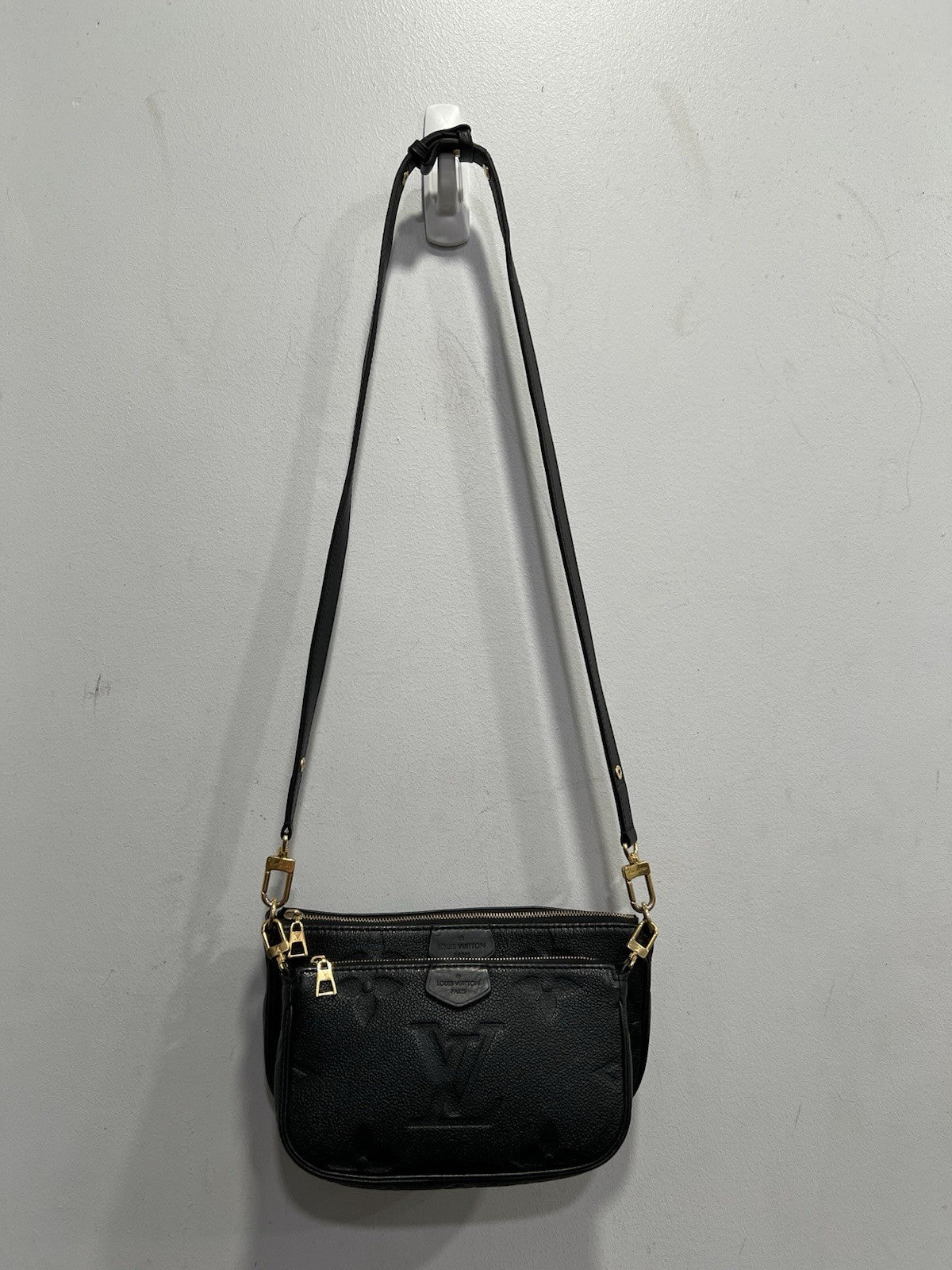 Louis Vuitton Black Empreinte Multi Pochette Accessoires