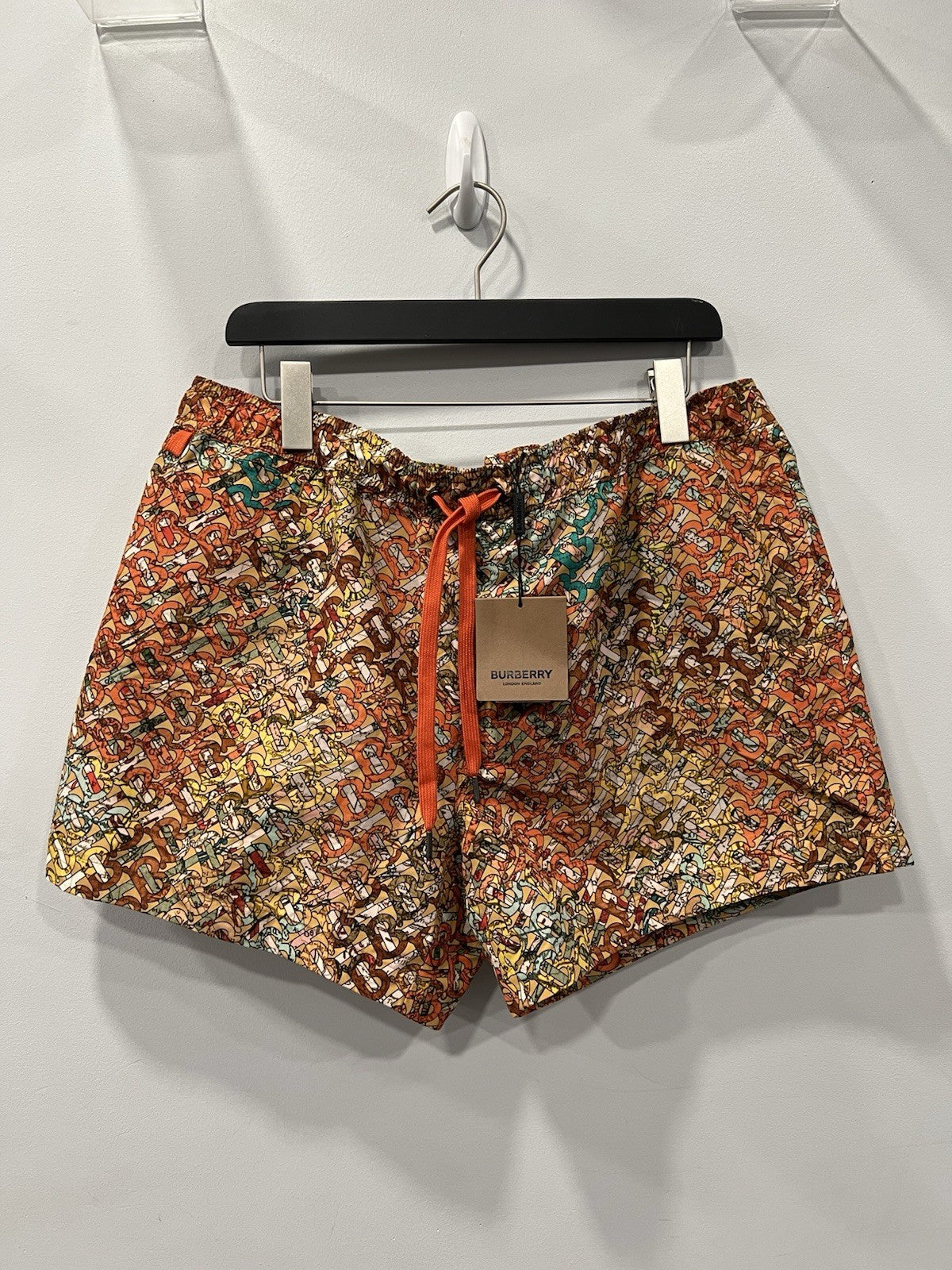 Burberry Greenford Tb Earth Swim Shorts Size XL NWT