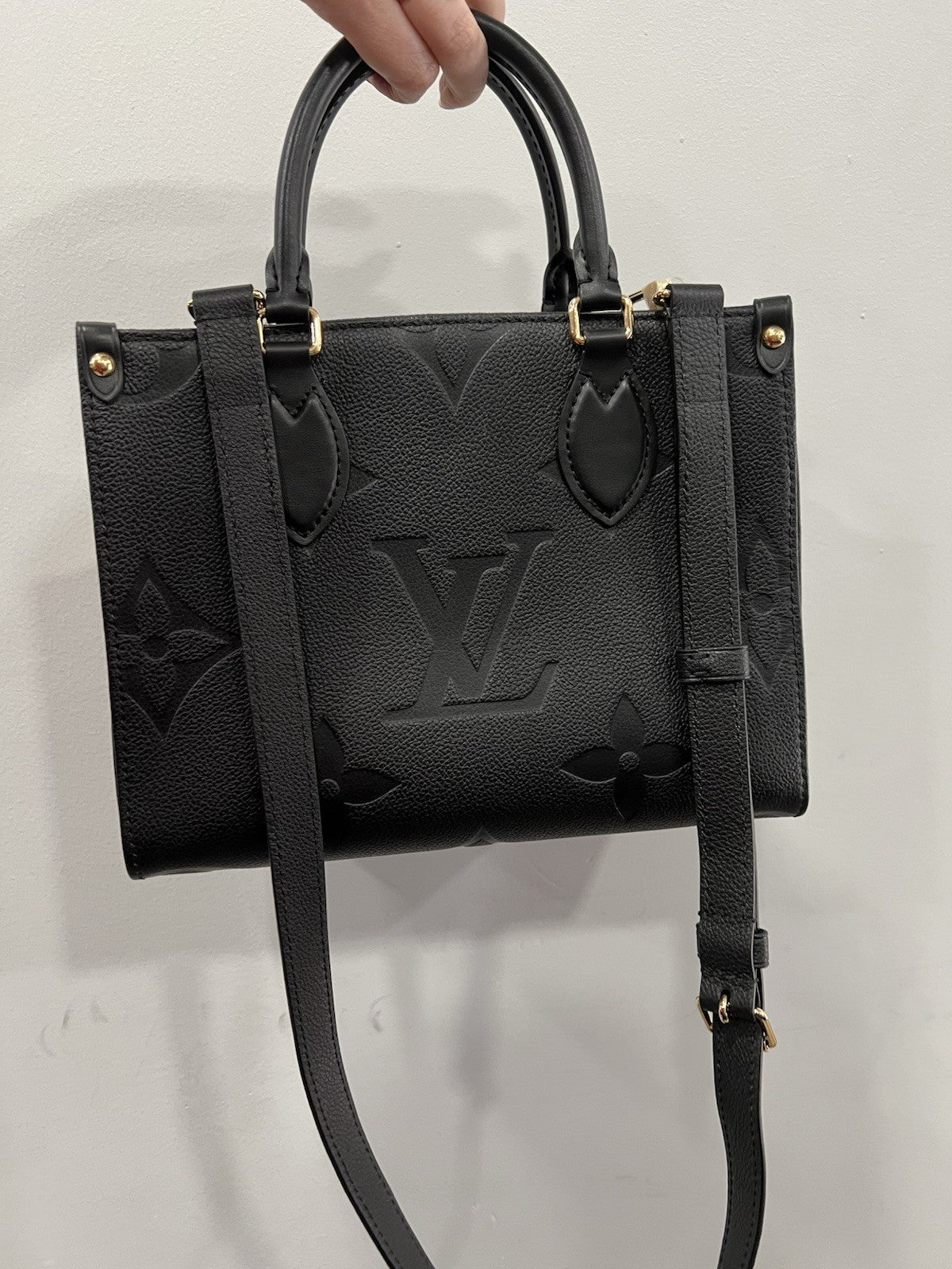 Louis Vuitton Empreinte Noir Onthego PM Crossbody Retail $3400