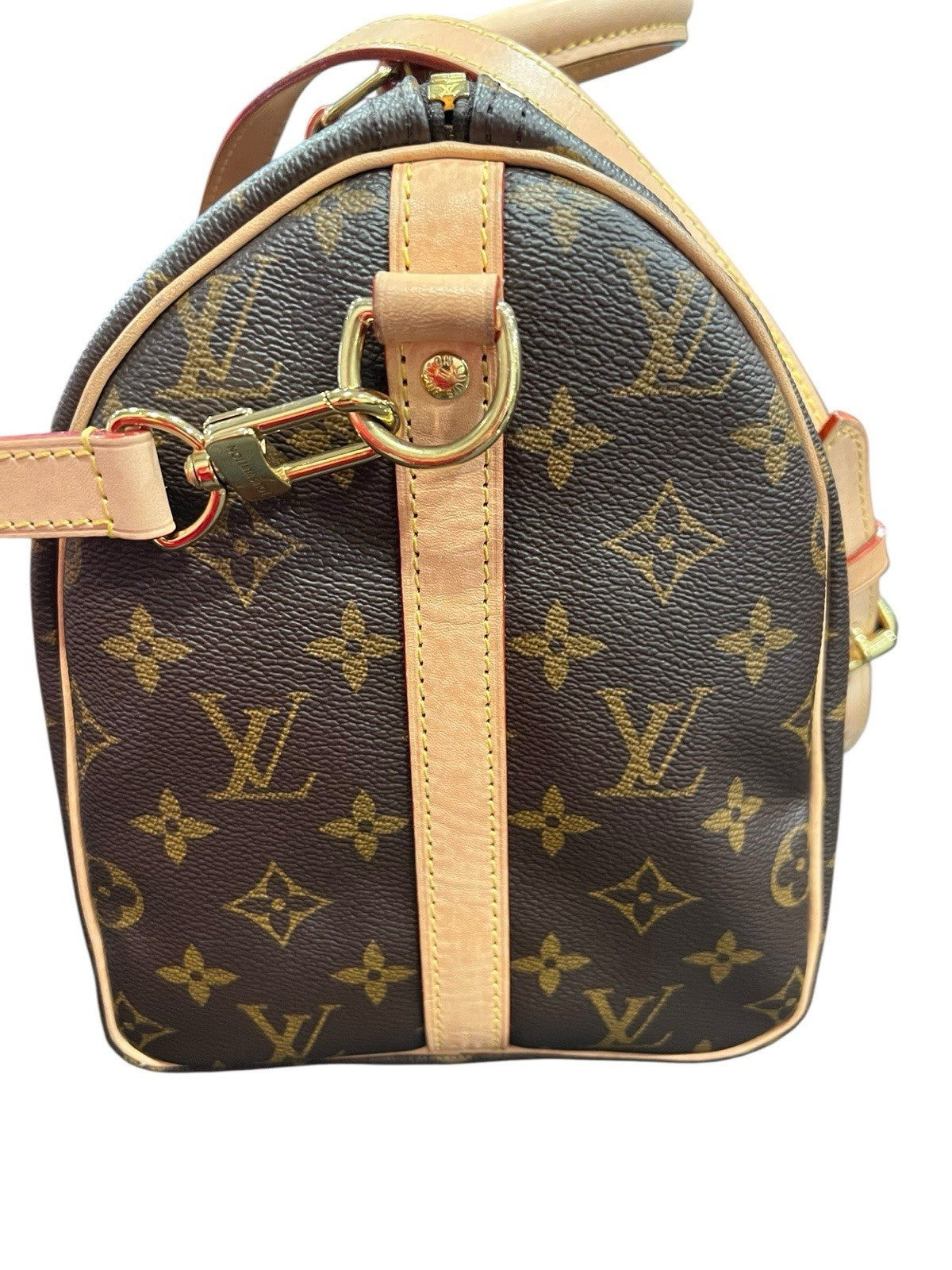 Louis Vuitton Monogram Speedy Bandouliere 30 W/Lock & Key