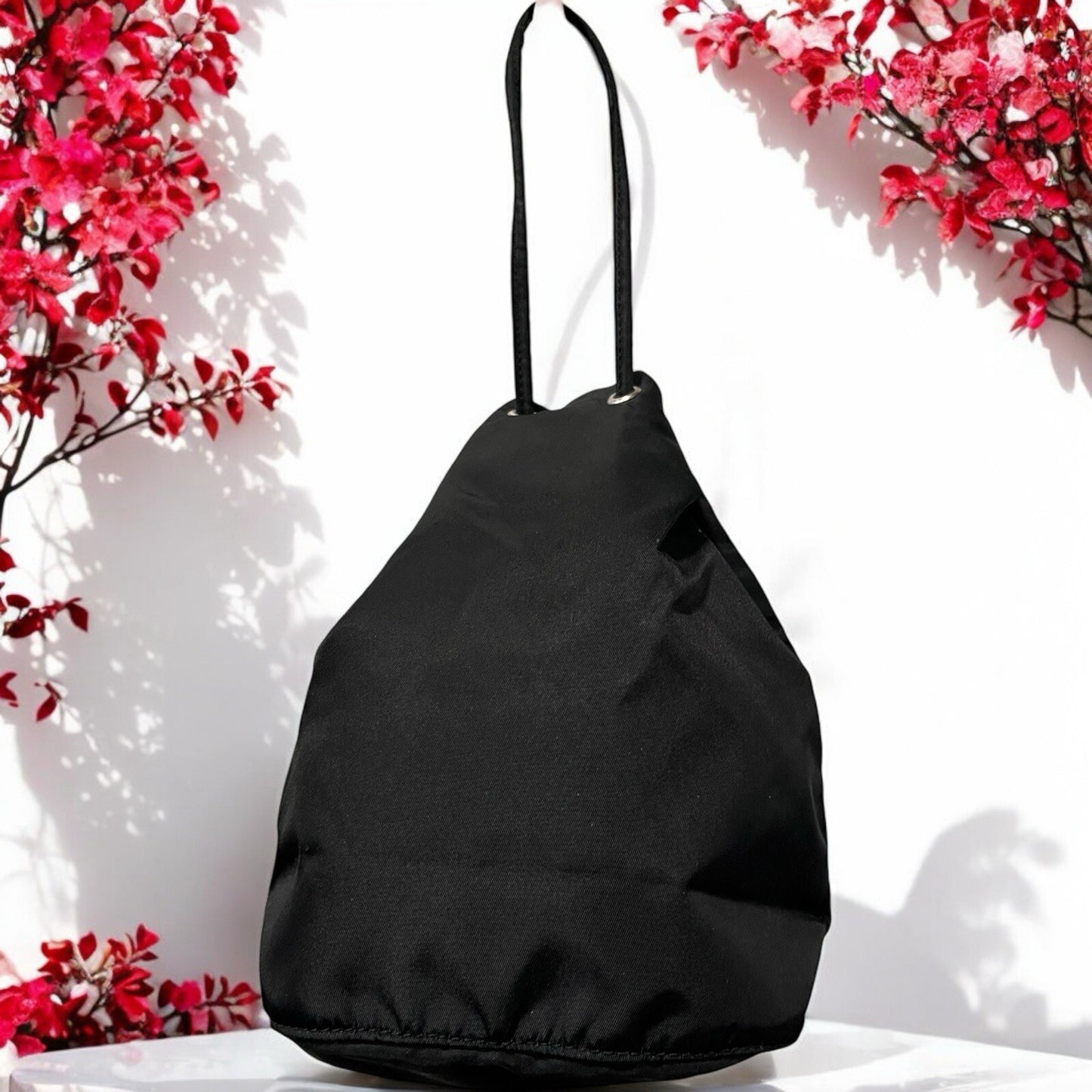 Prada Vintage Vela Wristlet Pouch With Certificate Of Authenticity