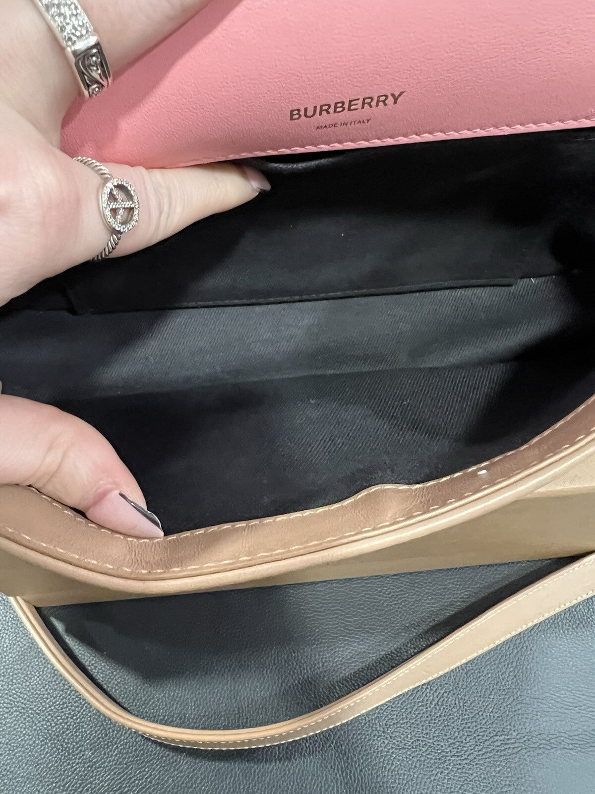 Burberry Lola Peony/Camel Small