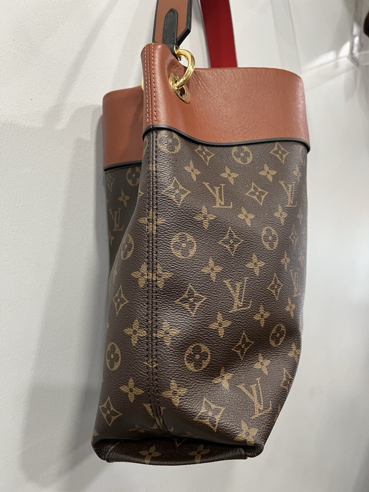 Louis Vuitton Tuleries Hobo Monogram Canvas & Leather W.Tags & Duster