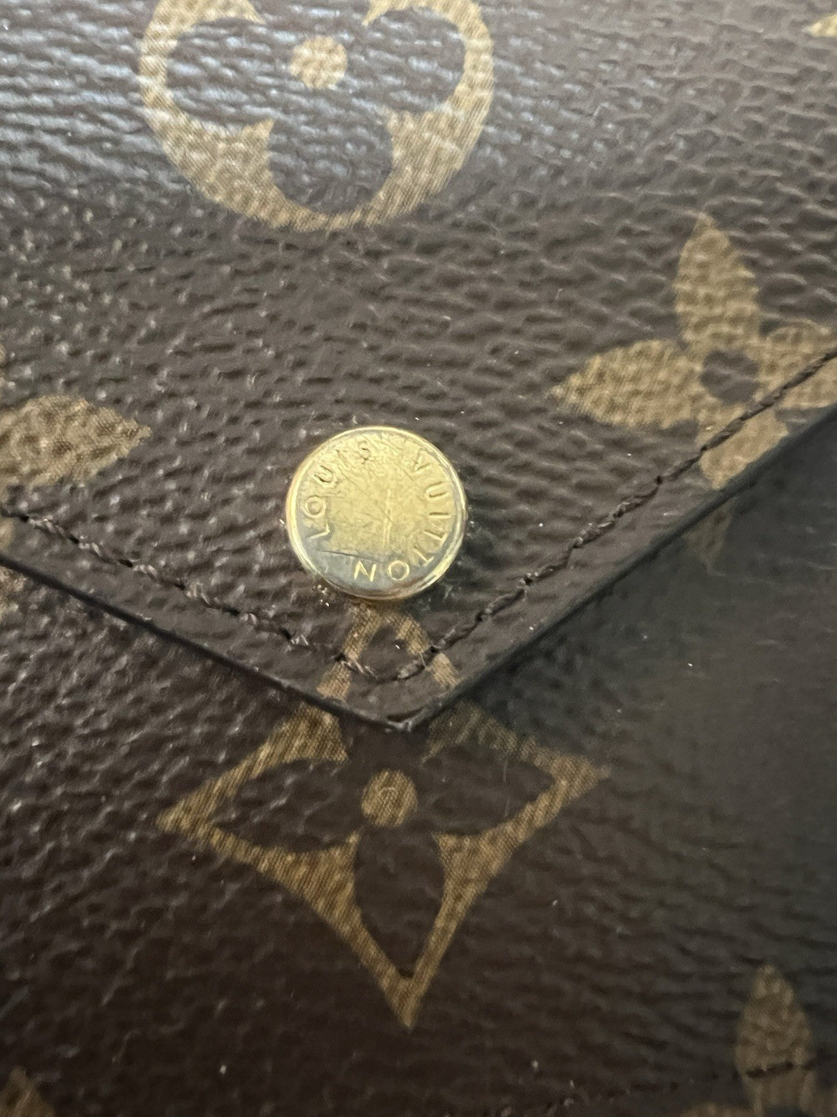 Louis Vuitton Recto Verso Card Case Wallet Monogram/Black With Authenticity