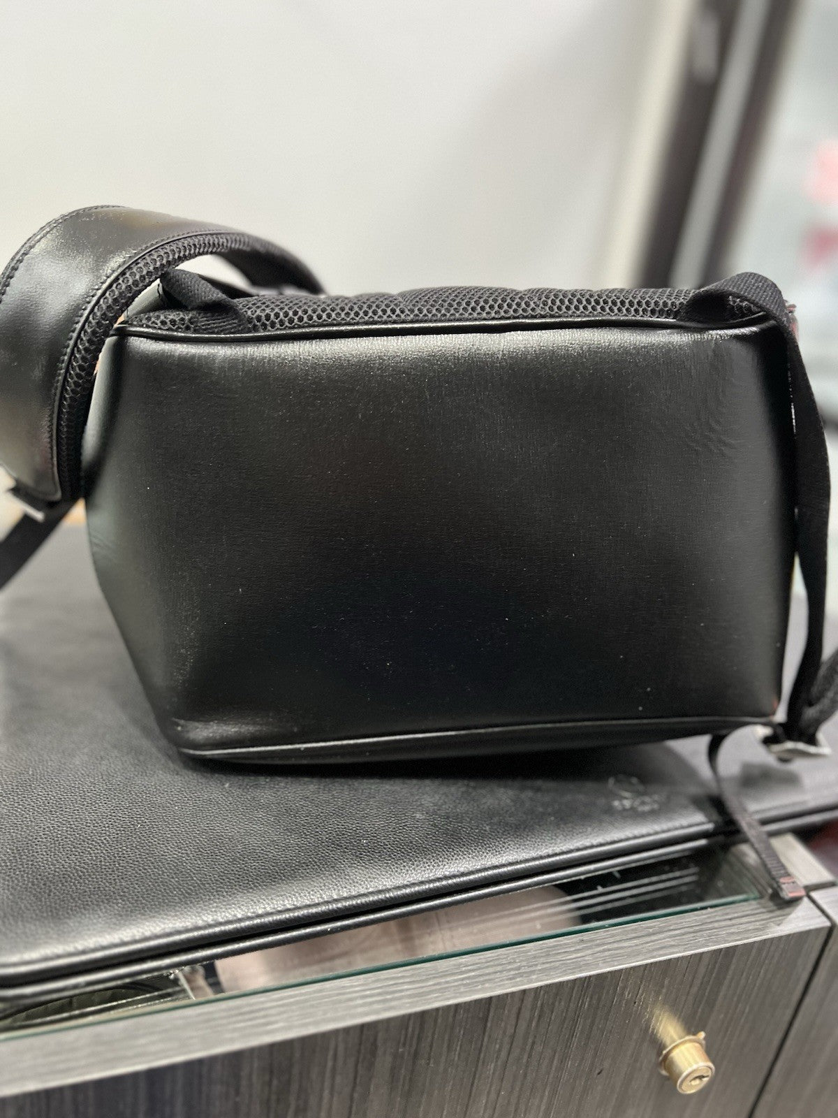 Gucci GG Black Supreme Azalea Medium Retro Backpack