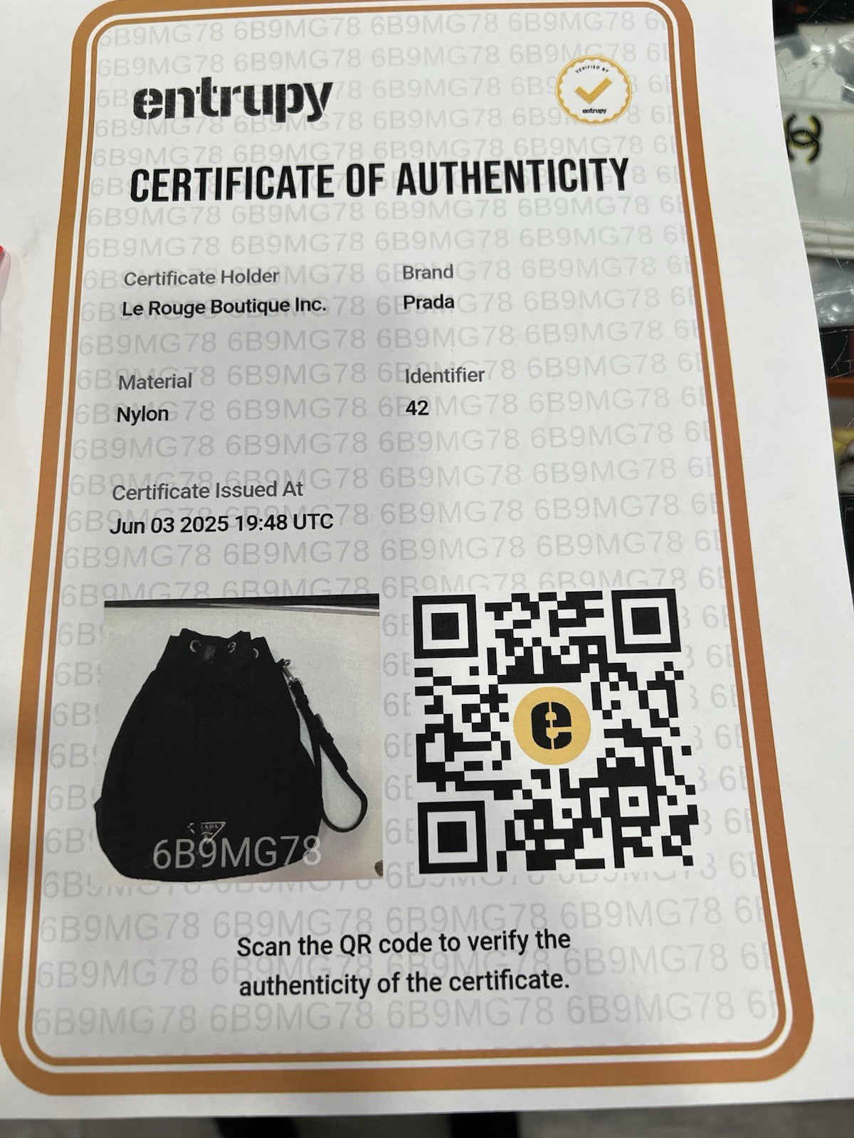 Prada Drawstring Wristlet Bucket Bag Tessuto Small