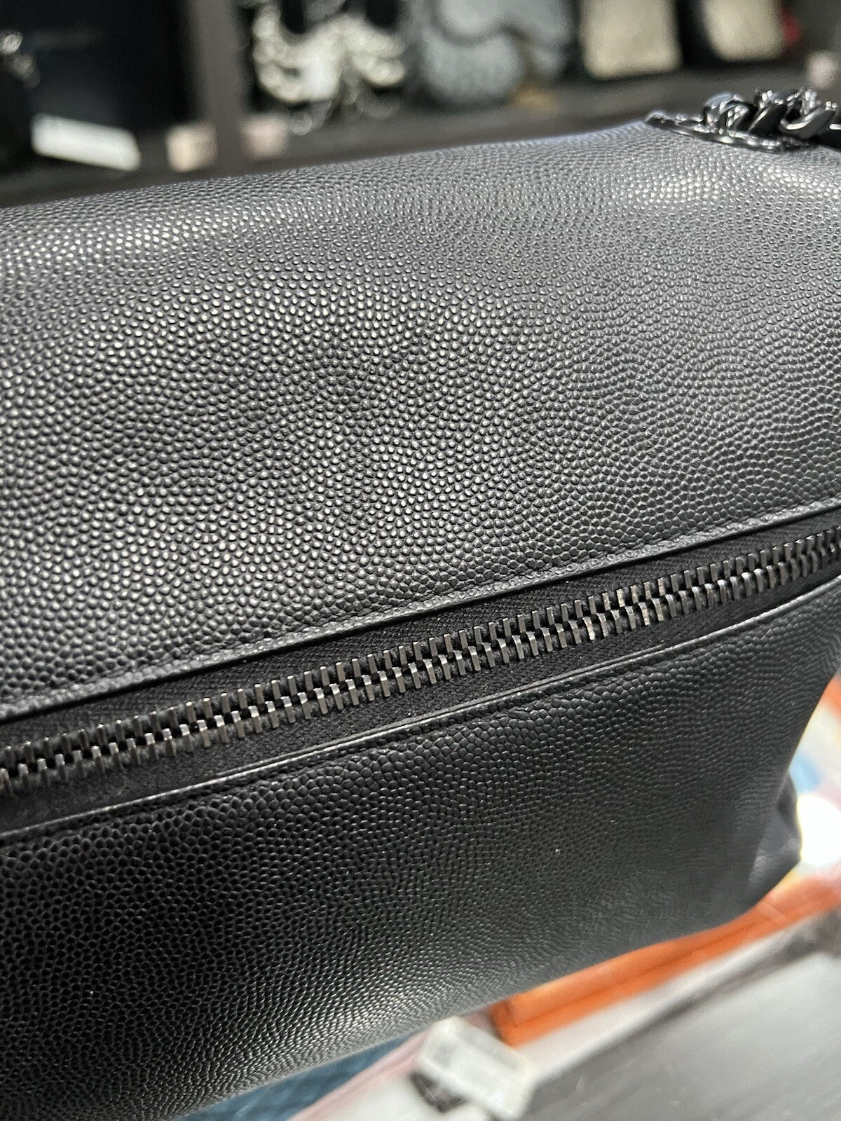 YSL Saint Lauent West Hollywood Flap Bag With Duster & Certificate