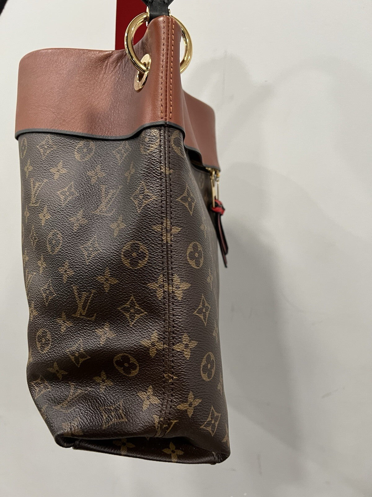 Louis Vuitton Tuleries Hobo Monogram Canvas & Leather W.Tags & Duster