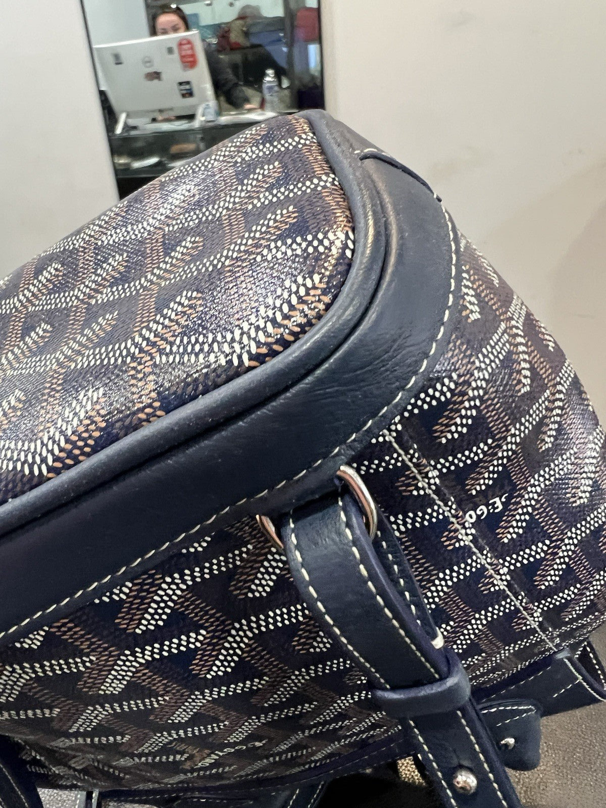 Goyard Goyardine Mini Alpin backpack With Authenticity Retail $4000