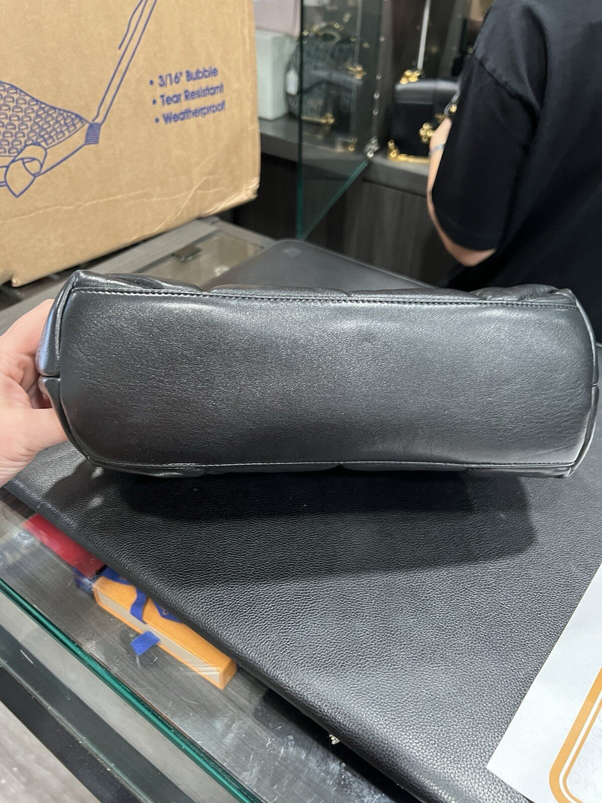 YSL Saint Laurent Small Lou Puffer Flap Bag  W/Certificate  MSRP $3300