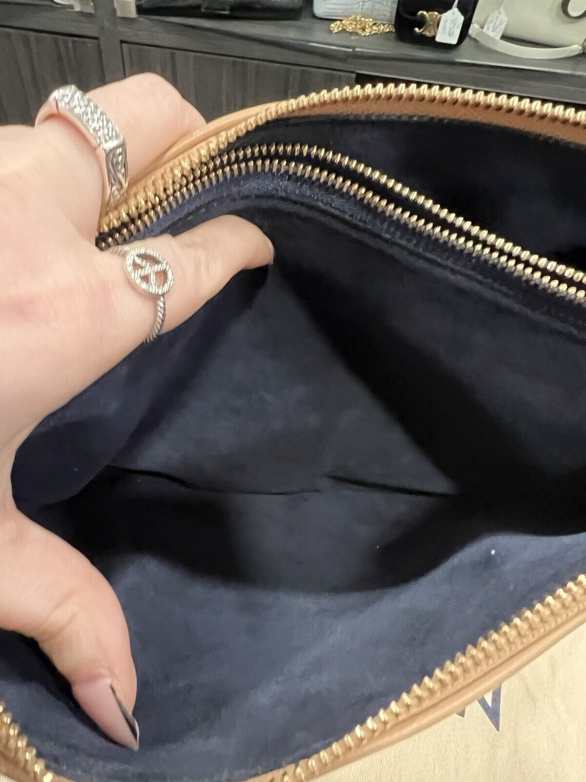 Louis Vuitton Camel Coussin PM W/Duster