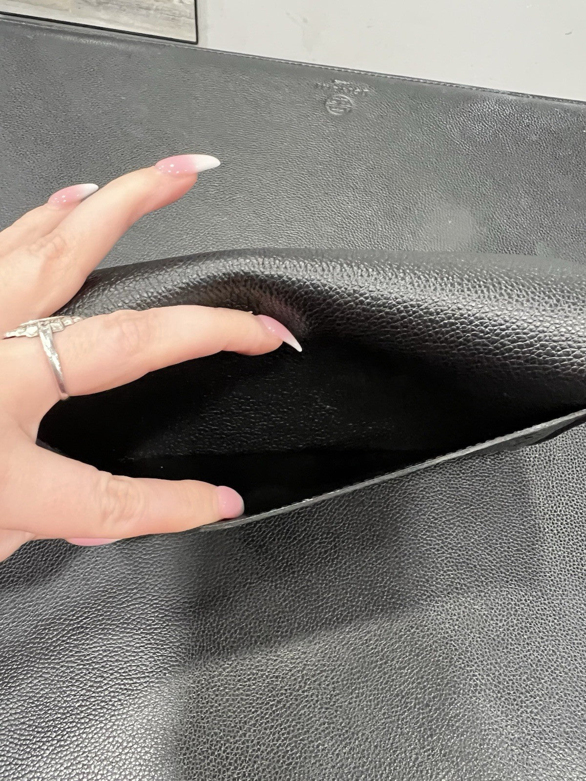 Louis Vuitton Empreinte Noir Sarah Wallet With Authenticity Retail $1030