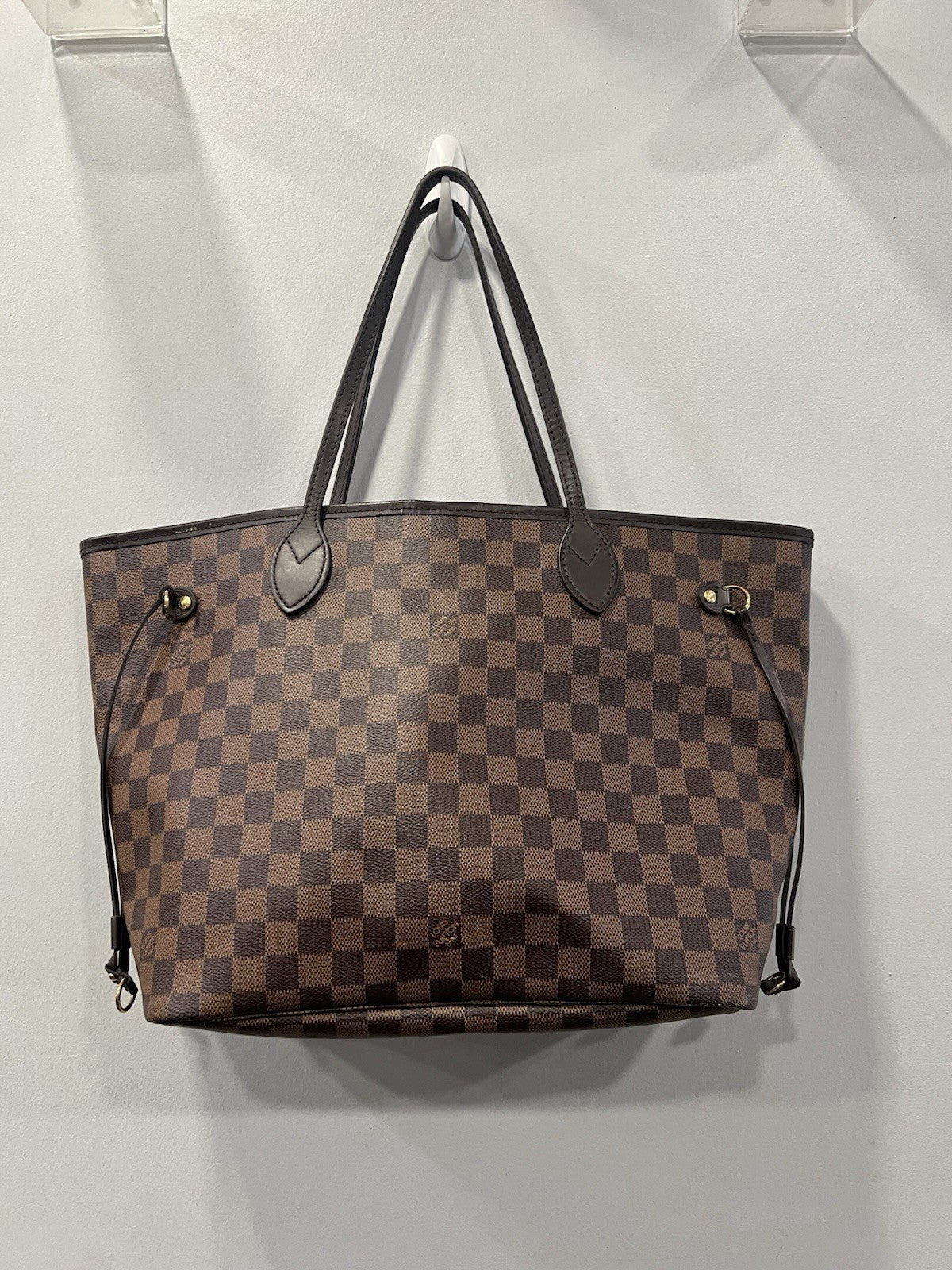 Louis Vuitton Damier Ebene Neverfull MM W/Authenticity