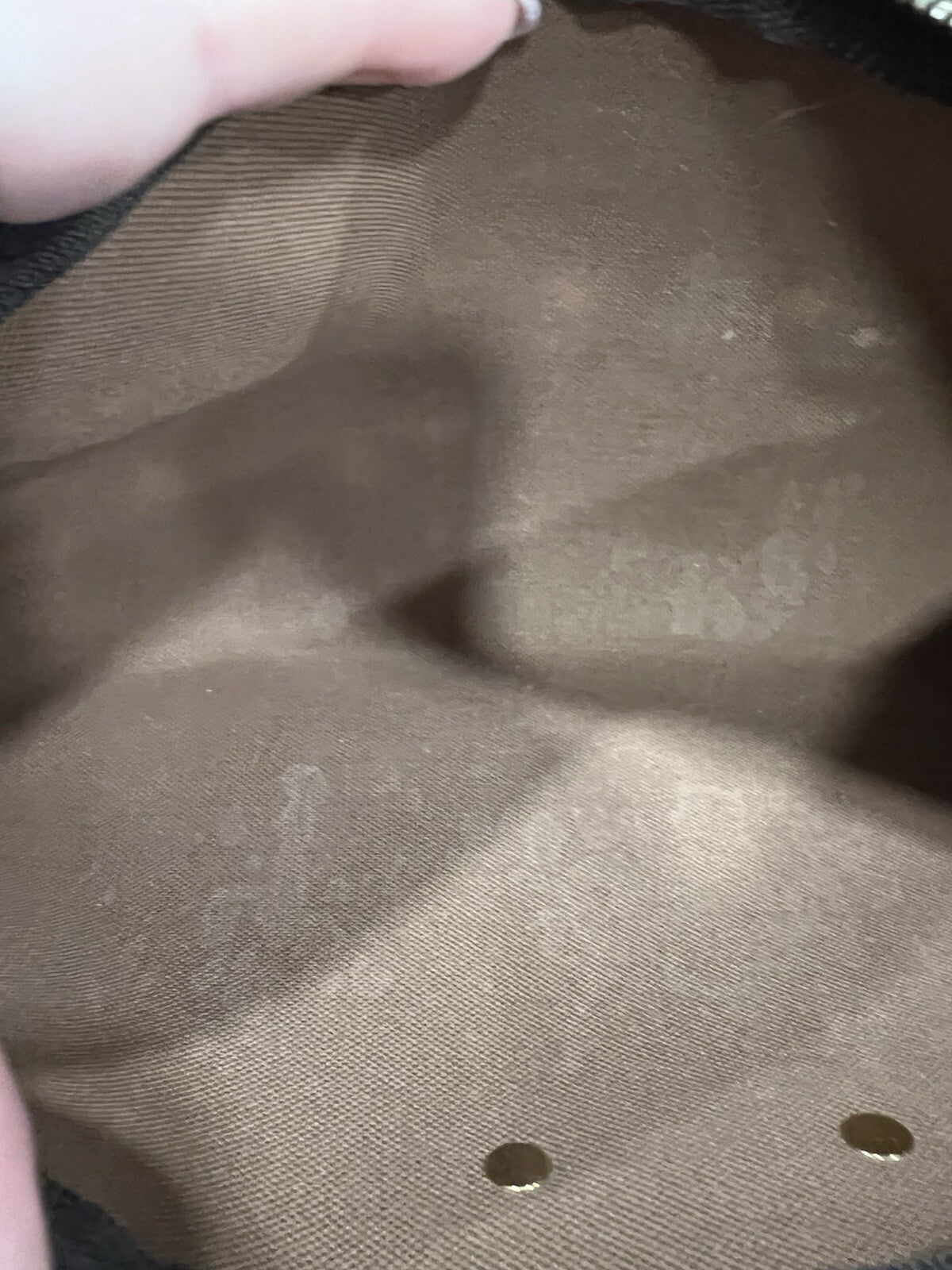 Louis Vuitton Monogram Eva Clutch Bag W/Certificate (Current Retail $1850)