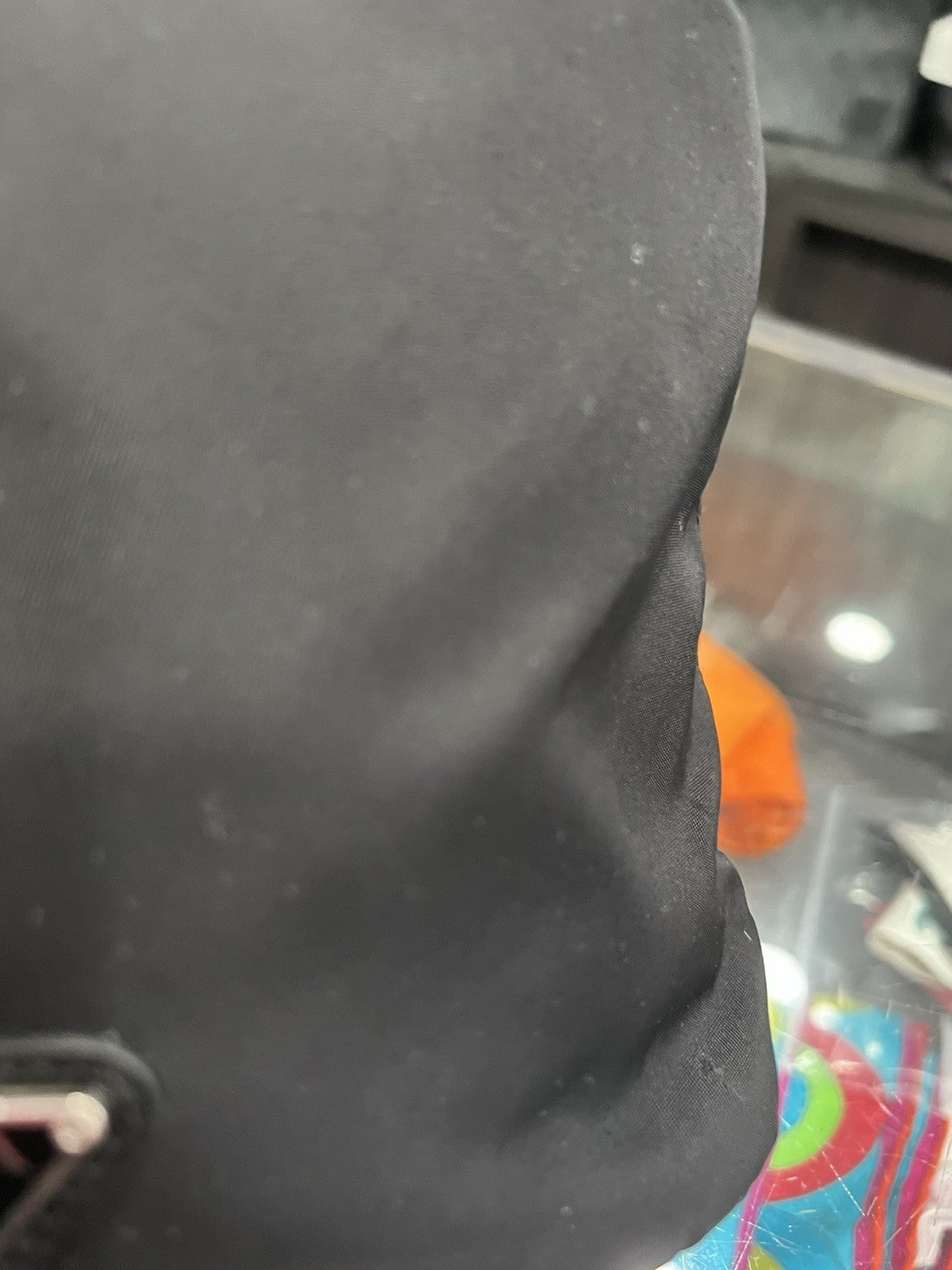 Prada Drawstring Wristlet Bucket Bag Tessuto Small