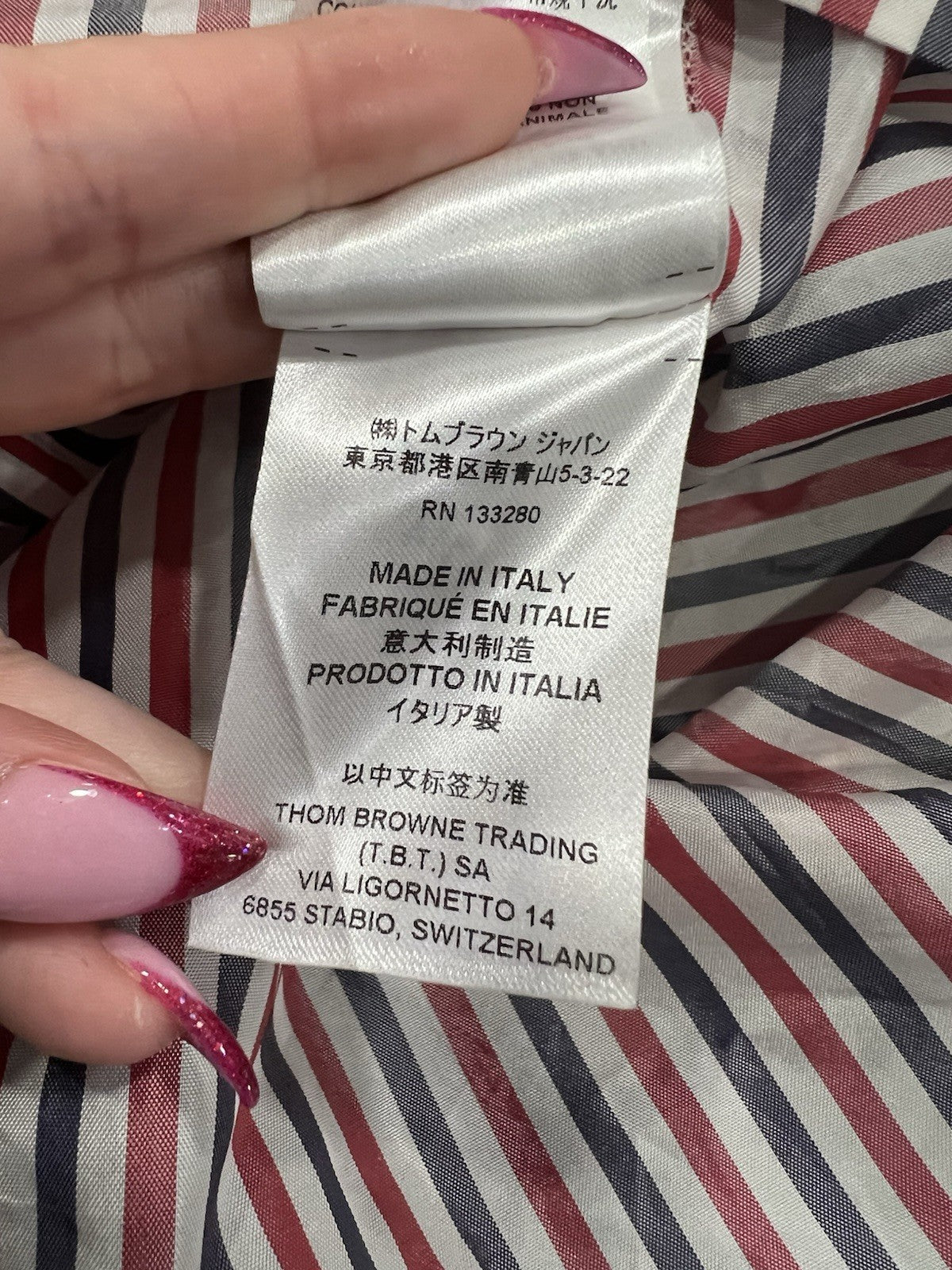 Thom Browne Pleated Asymmetric Mixed Media Wrap Skirt Size XS Retail $4470