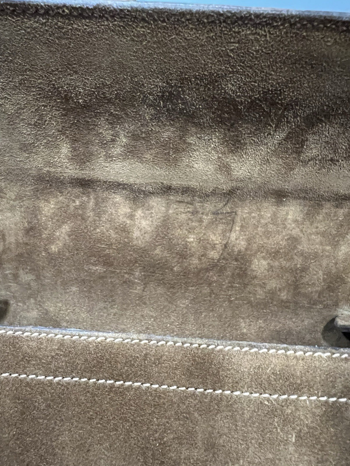 Gucci Vintage Cognac Suede Bamboo Handle Lunchbox Top Handle Bag RARE