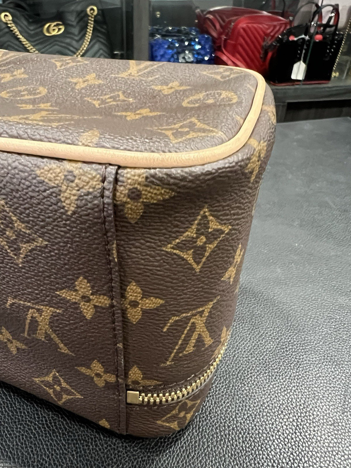 Louis Vuitton Nice Mini Canvas Bag Monogram With Authenticity