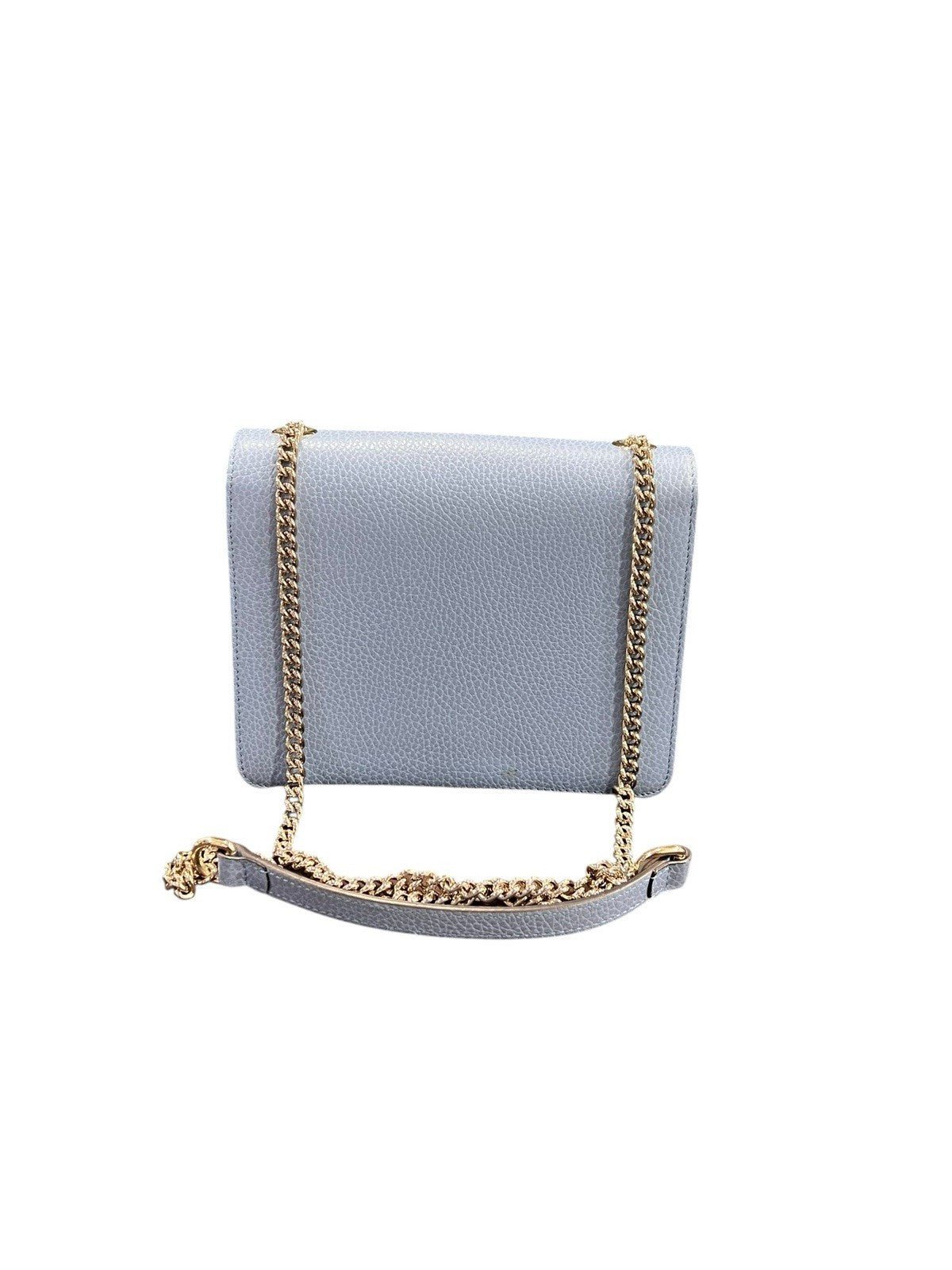 Gucci Light Blue Small Interlocking G Dollar Bag With Duster & Certificate