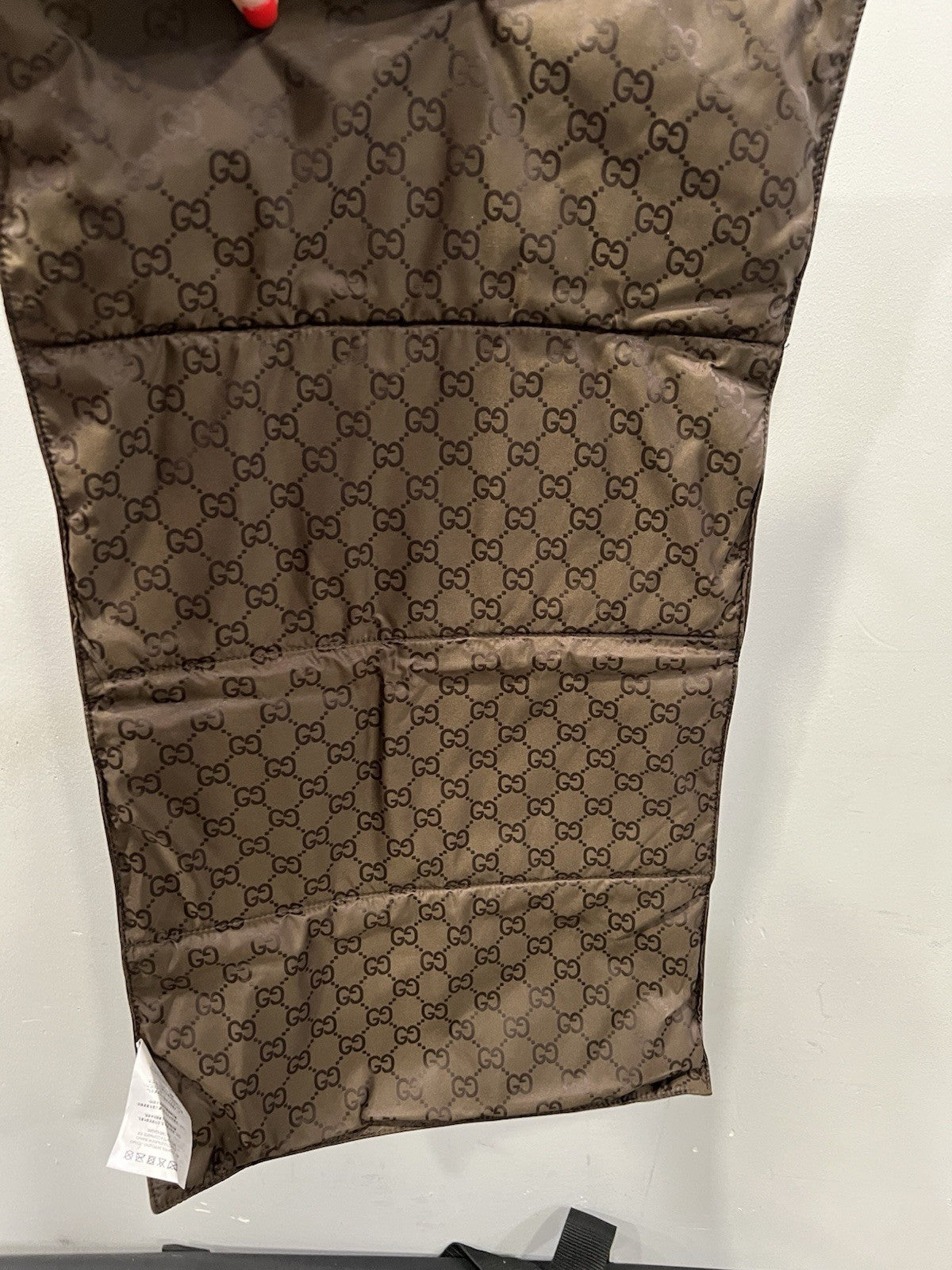 Gucci GG Supreme Cavas Large Changing Diaper Bag W/Authenticity Retail $2300