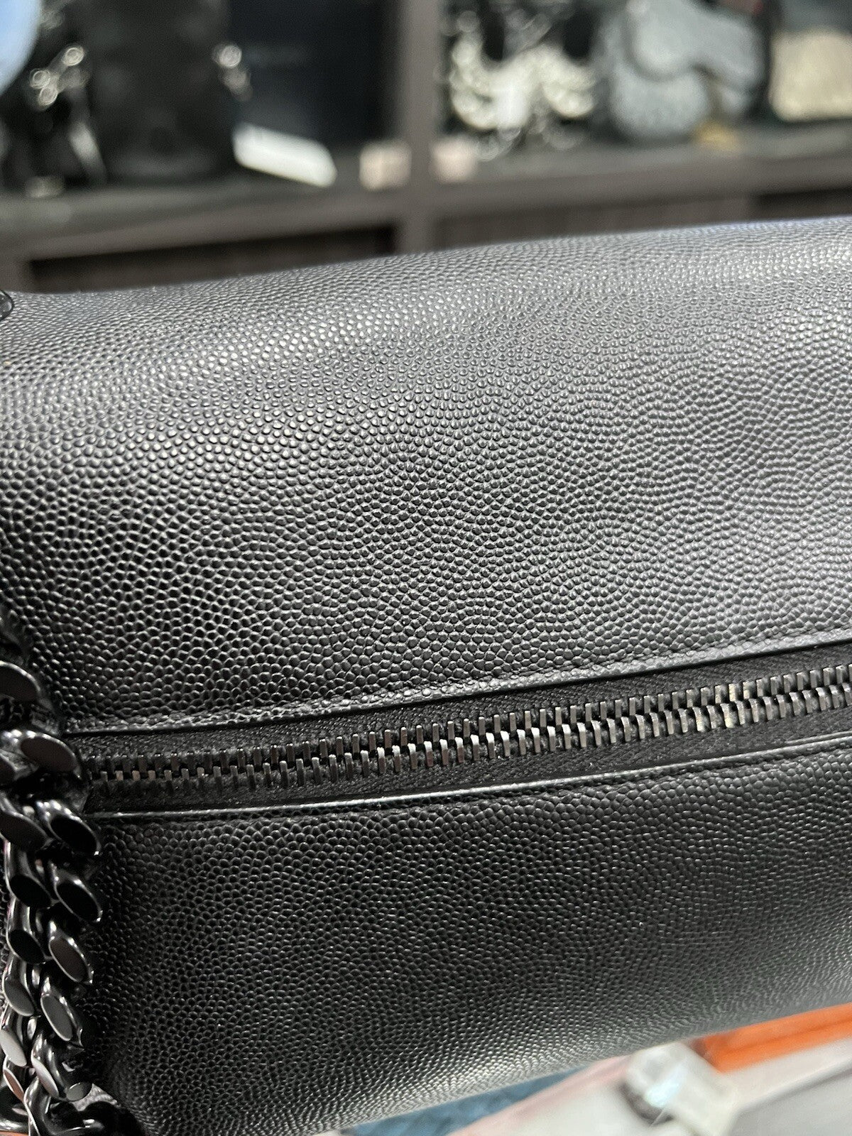 YSL Saint Lauent West Hollywood Flap Bag With Duster & Certificate