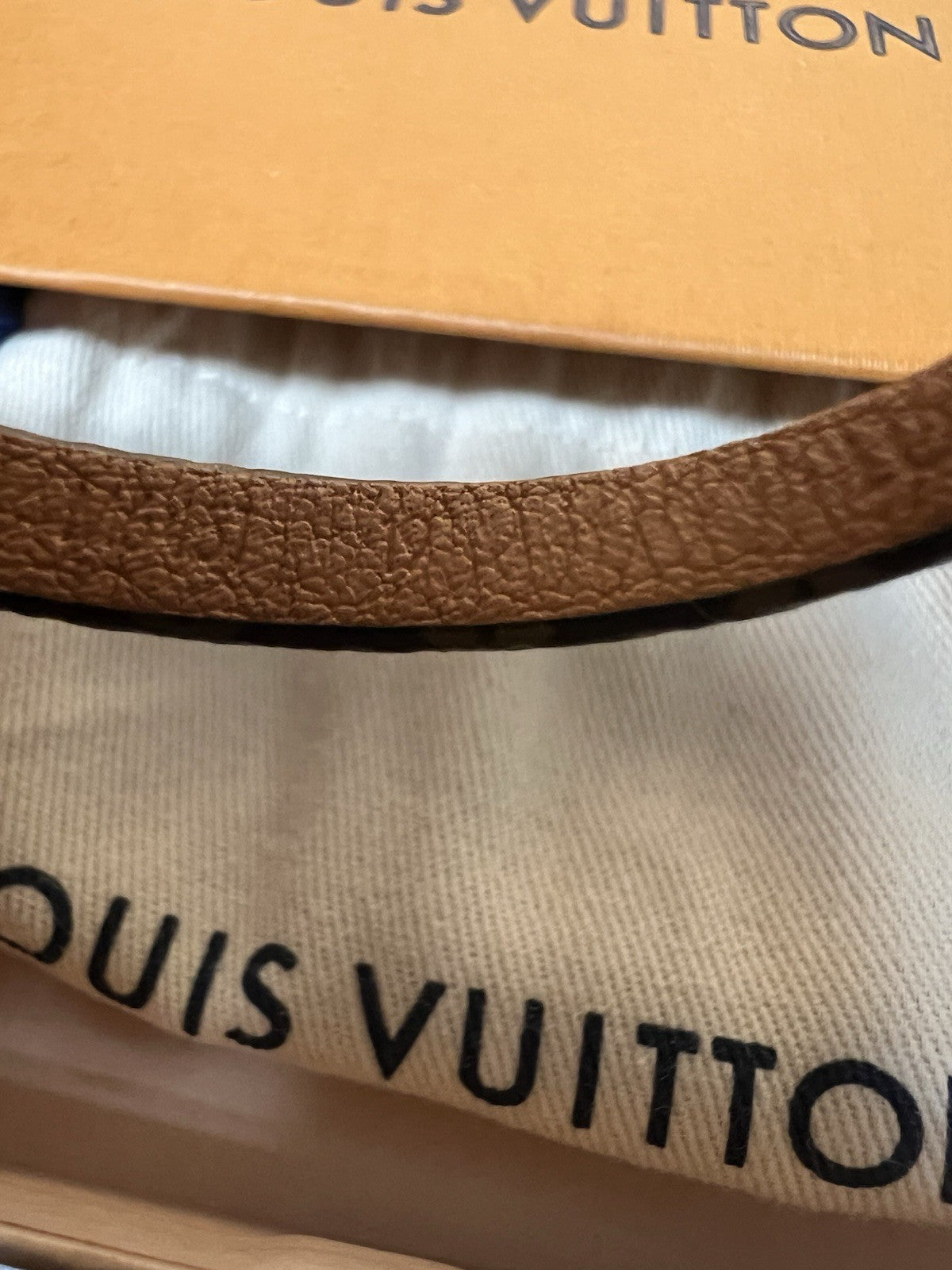 Louis Vuitton Crazy In Lock Charm Bracelet NIB Retail $440 Size 19 M 7.5”