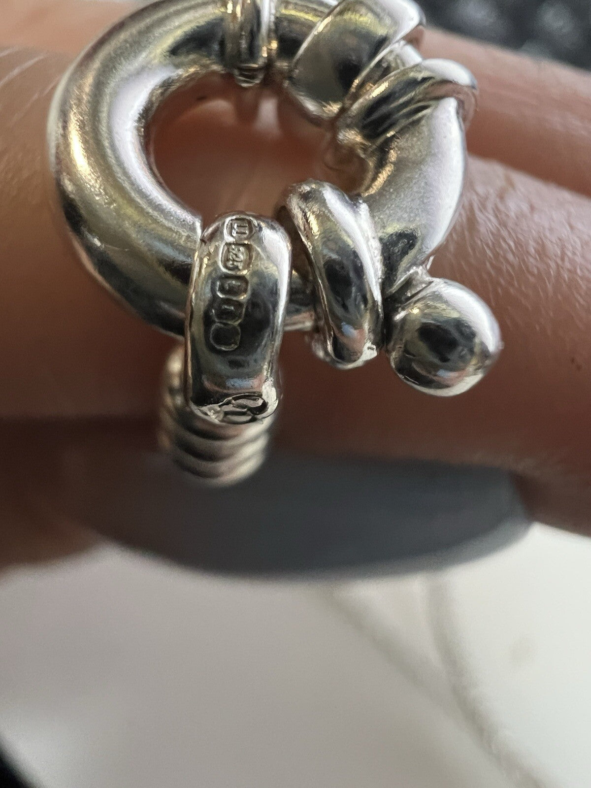 Konstantino .925 Sterling Silver 18k Gold Amethyst Pearl RARE Necklace