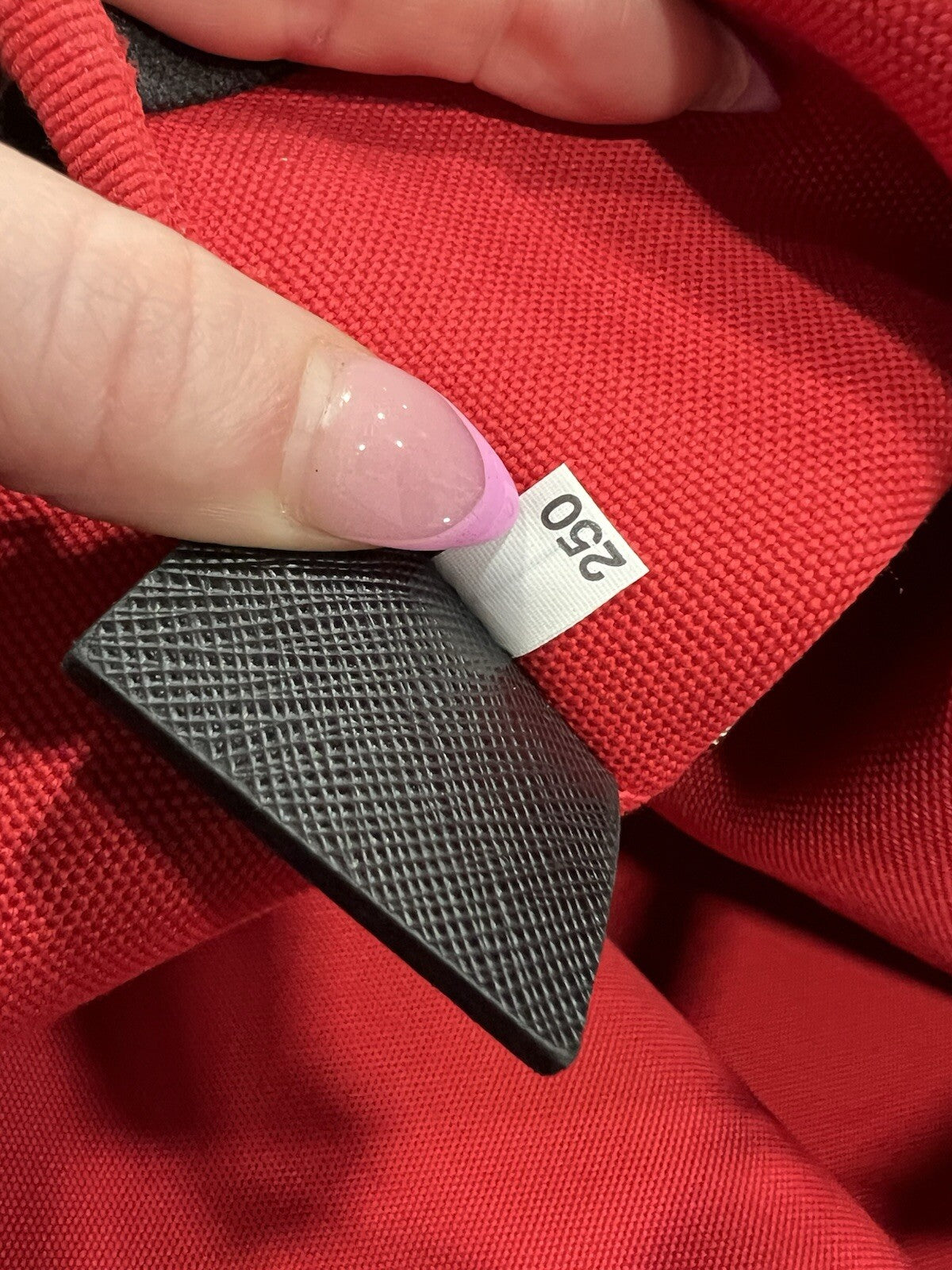 Prada Canvas Saffiano Black Monkey Tote  RARE Limited Edition