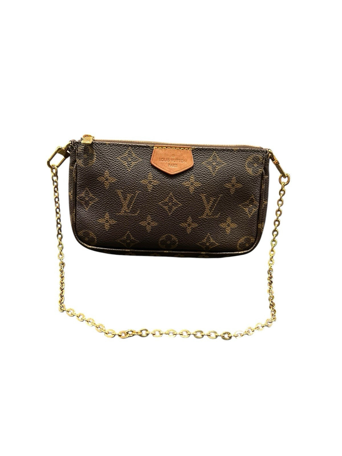 Louis Vuitton Monogram Cavas Pochette Bag W/Authenticity