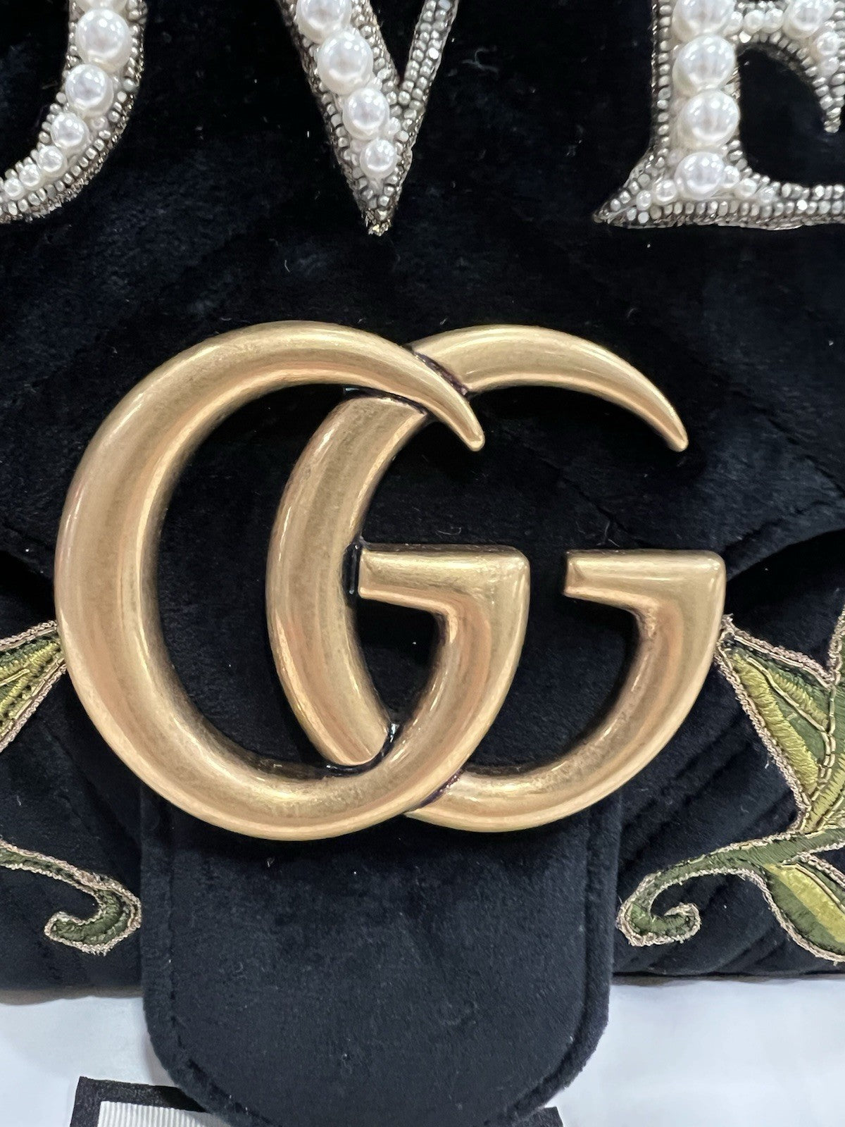 GUCCI Medium GG Marmont Matelassé Loved Shoulder Bag NEW Retail $4200