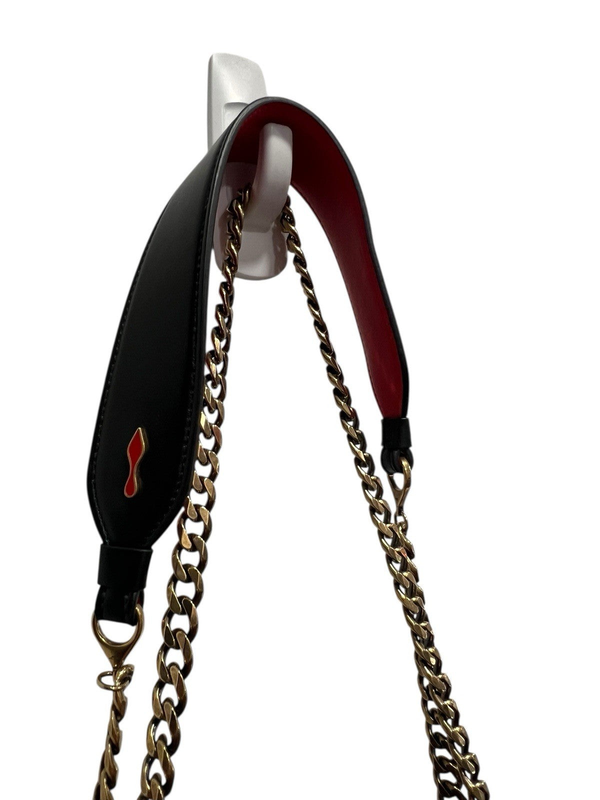 Christian Louboutin Elisa Reflex Leopard Nylon/Leather Crossbody Bag RARE NWT