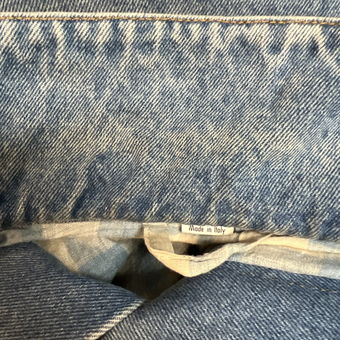 Gucci Denim Band Tour Jacket Size L