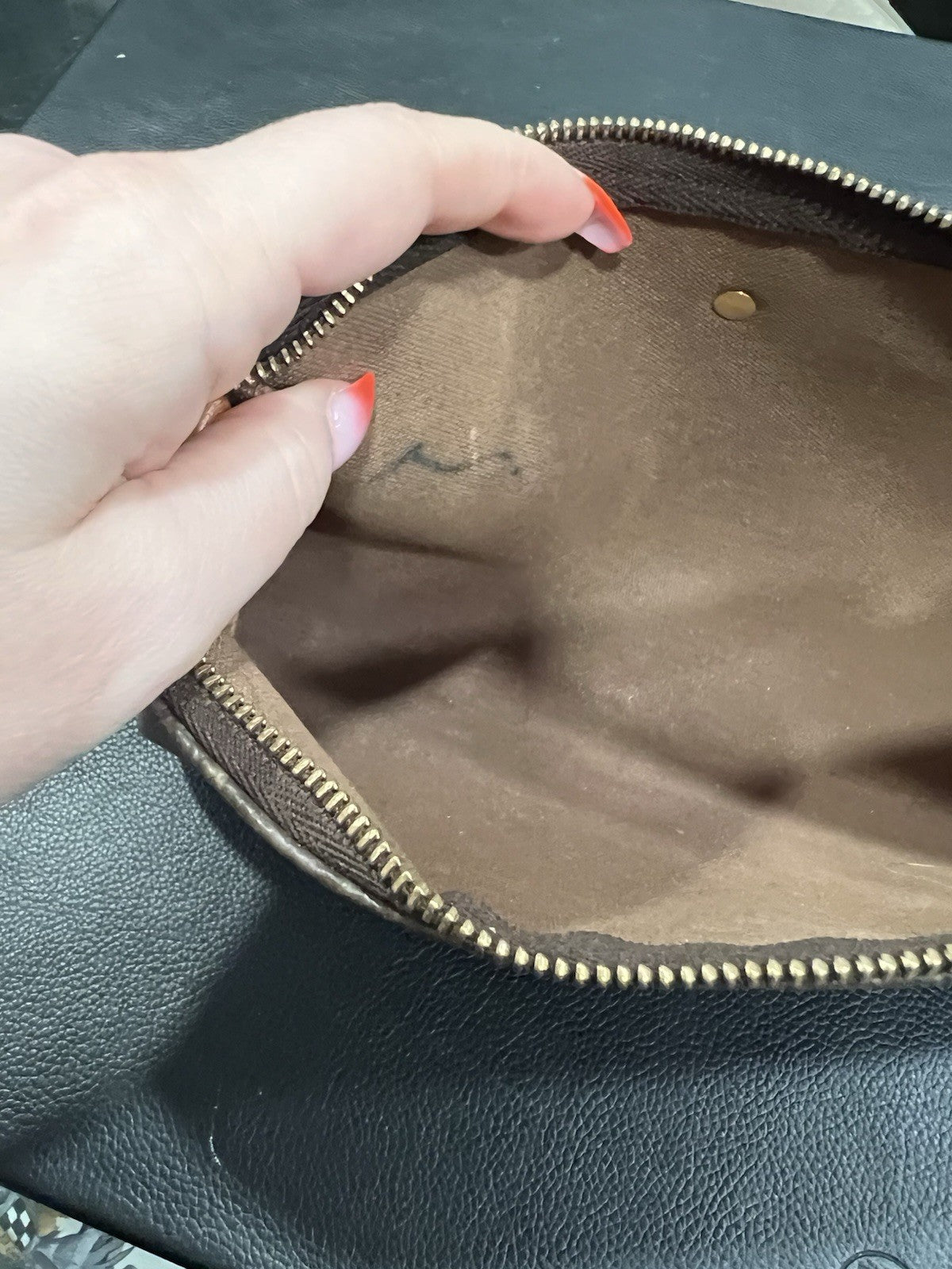 Louis Vuitton Eva Crossbody Brown Canvas Coated Monogram With Authenticity